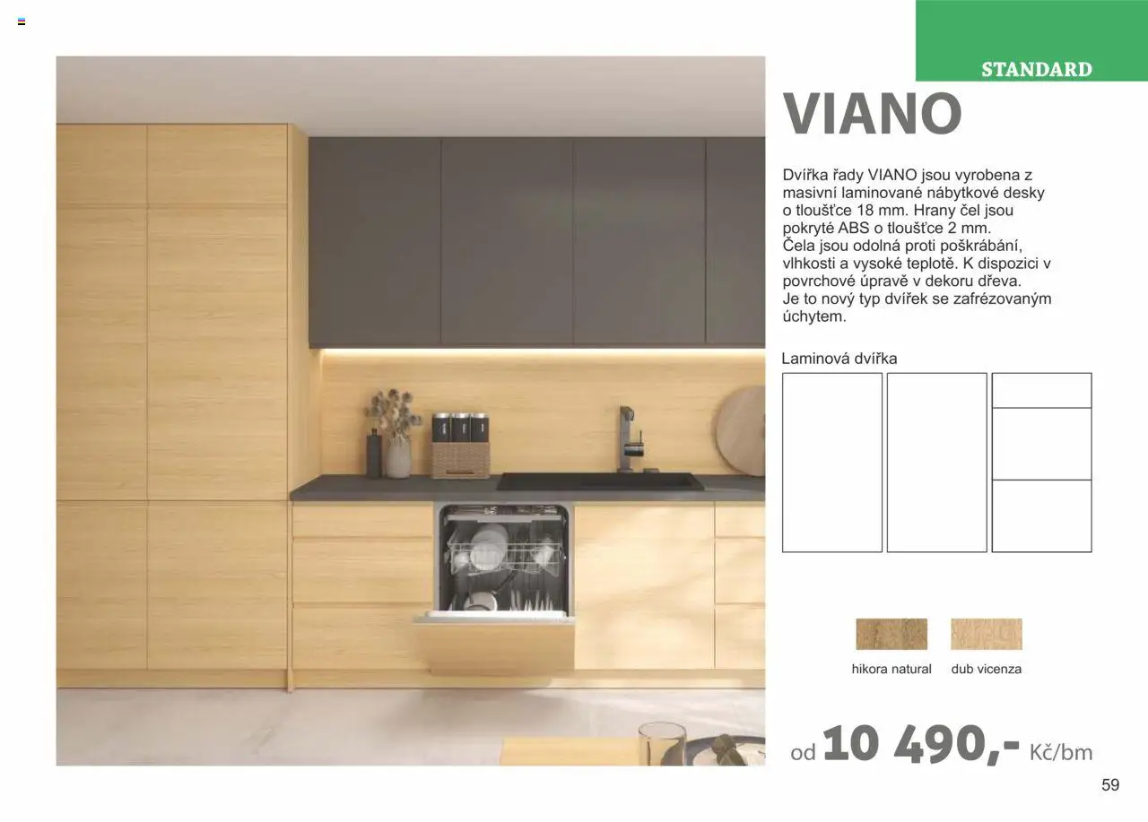 Jamall nábytek katalog - Kuchyně od 17.04.2025 | Strana: 59 | Produkty: Desky