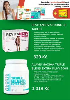 Alphega lékárna nabídka od 01.09.2025 | Strana: 2 | Produkty: Probiotika, Vitamíny, Rostliny, Revitanerv Strong
