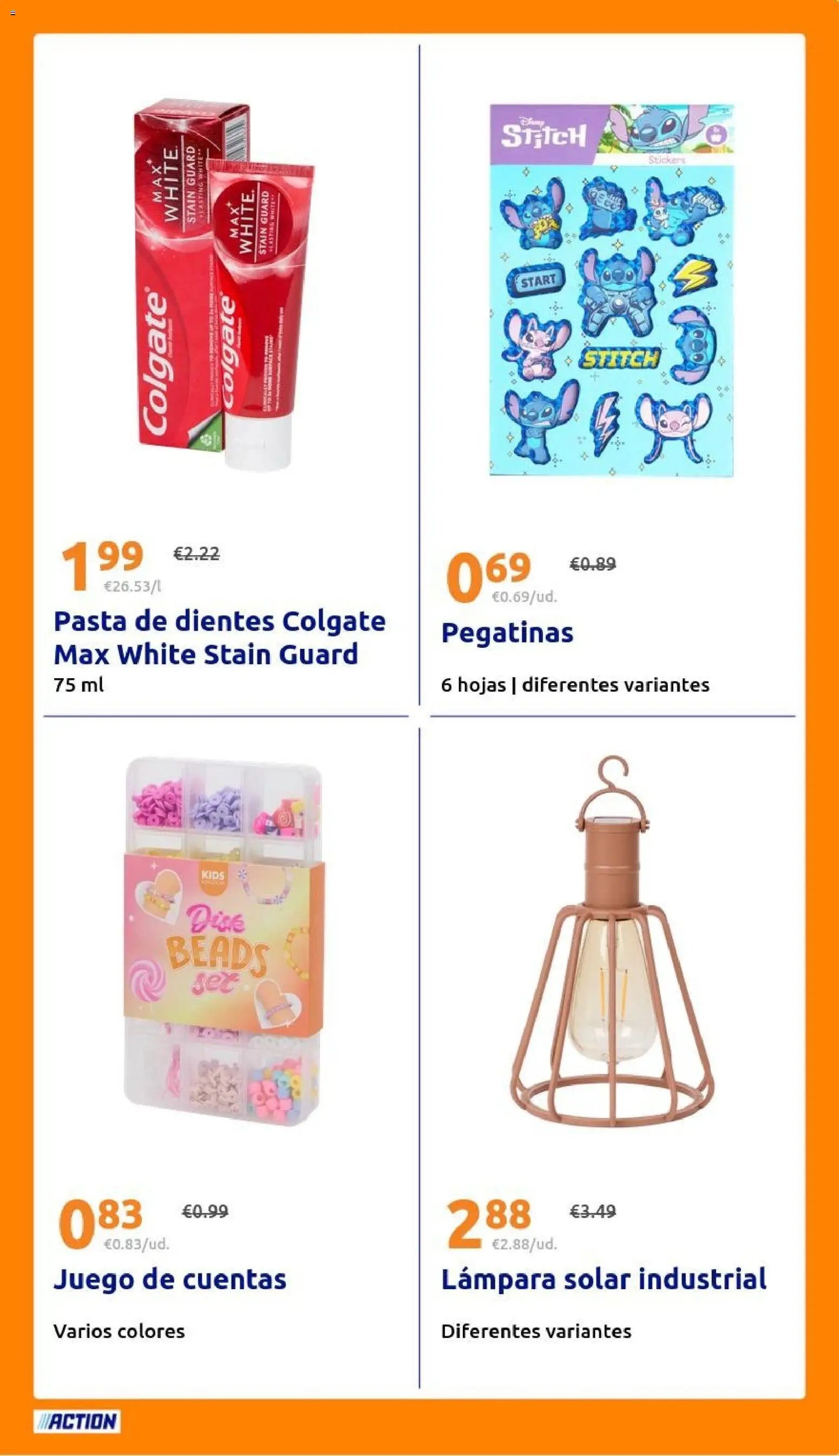 Action folleto │ válido desde el 22.04.2026 | Página: 23 | Productos: Pasta, Δαμάσκηνο, Lámpara