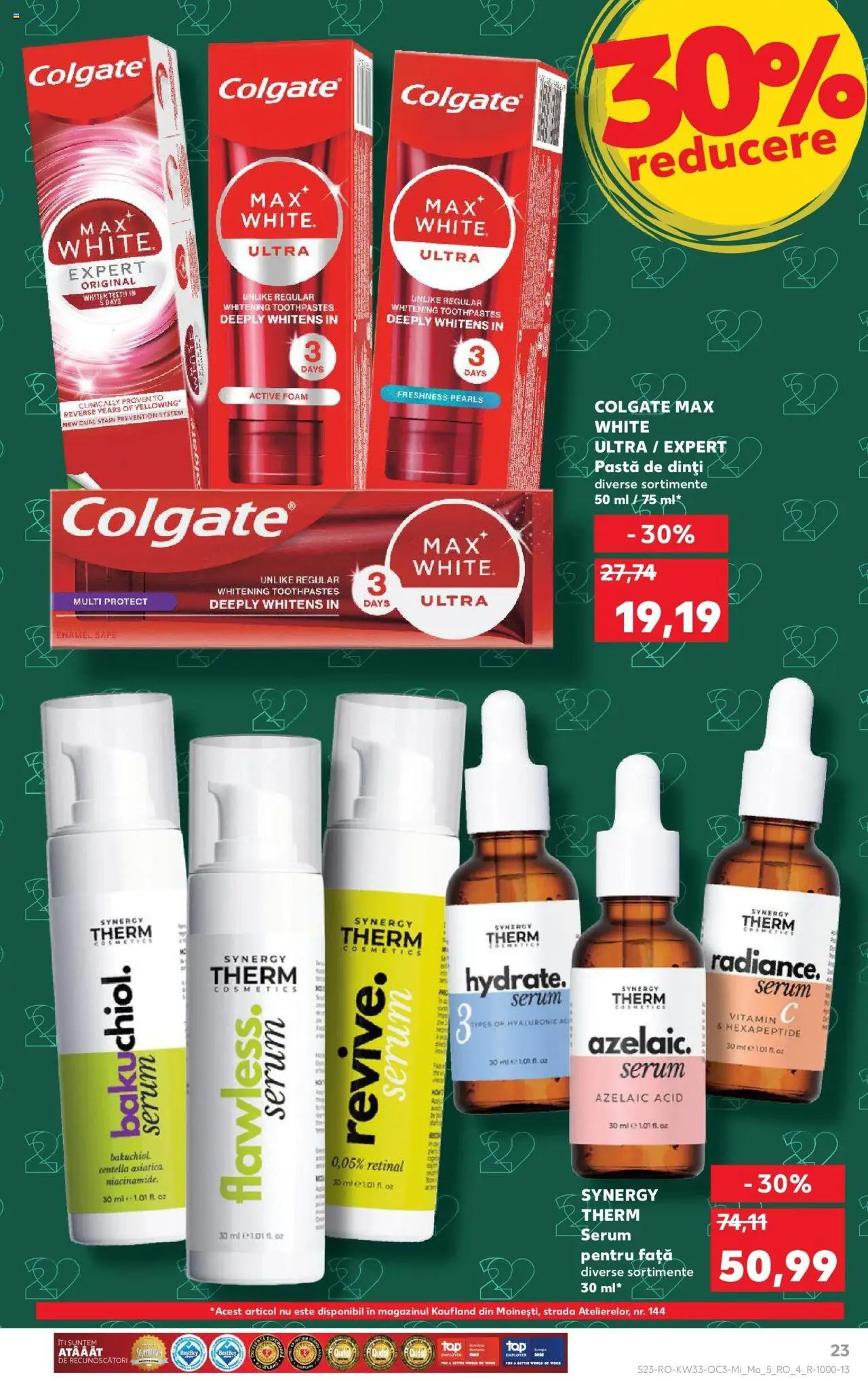 Catalog Kaufland - Satu Mare – valabil de la 13.08.2025 | Pagină: 23 | Produse: Serum, Pastă de dinți