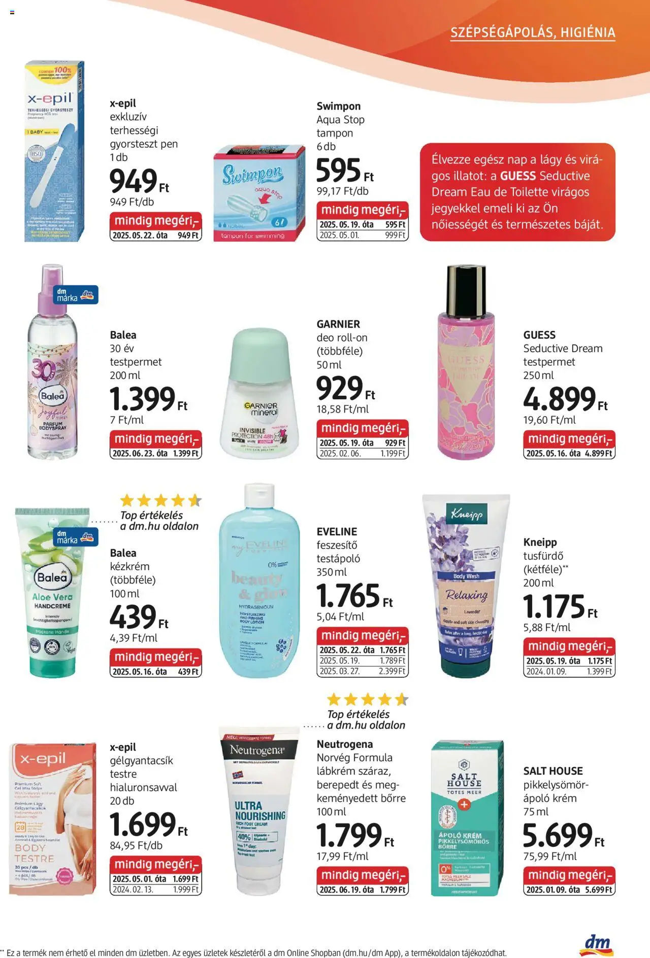DM Drogerie Markt akciós ujság - amely érvényes a következő dátumtól: 02.10.2025 | Oldal: 15 | Termékek: Testpermet, Parfüm, Aloe vera, Tusfürdő