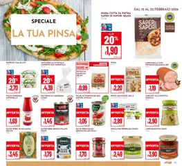 Anteprima del volantino Volantino Pan	 valido a partire dal 12.02.2026 | Pagina: 13 | Prodotti: Pomodoro, Mortadella, Pistacchi, Burrata