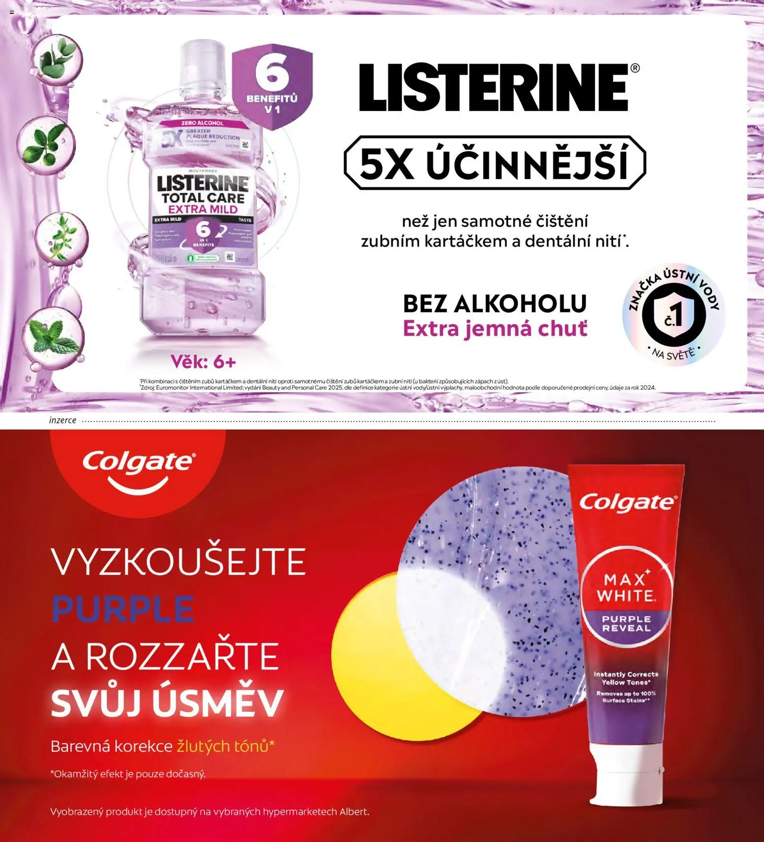 Albert magazín od 01.02.2026 | Strana: 68 | Produkty: Listerine