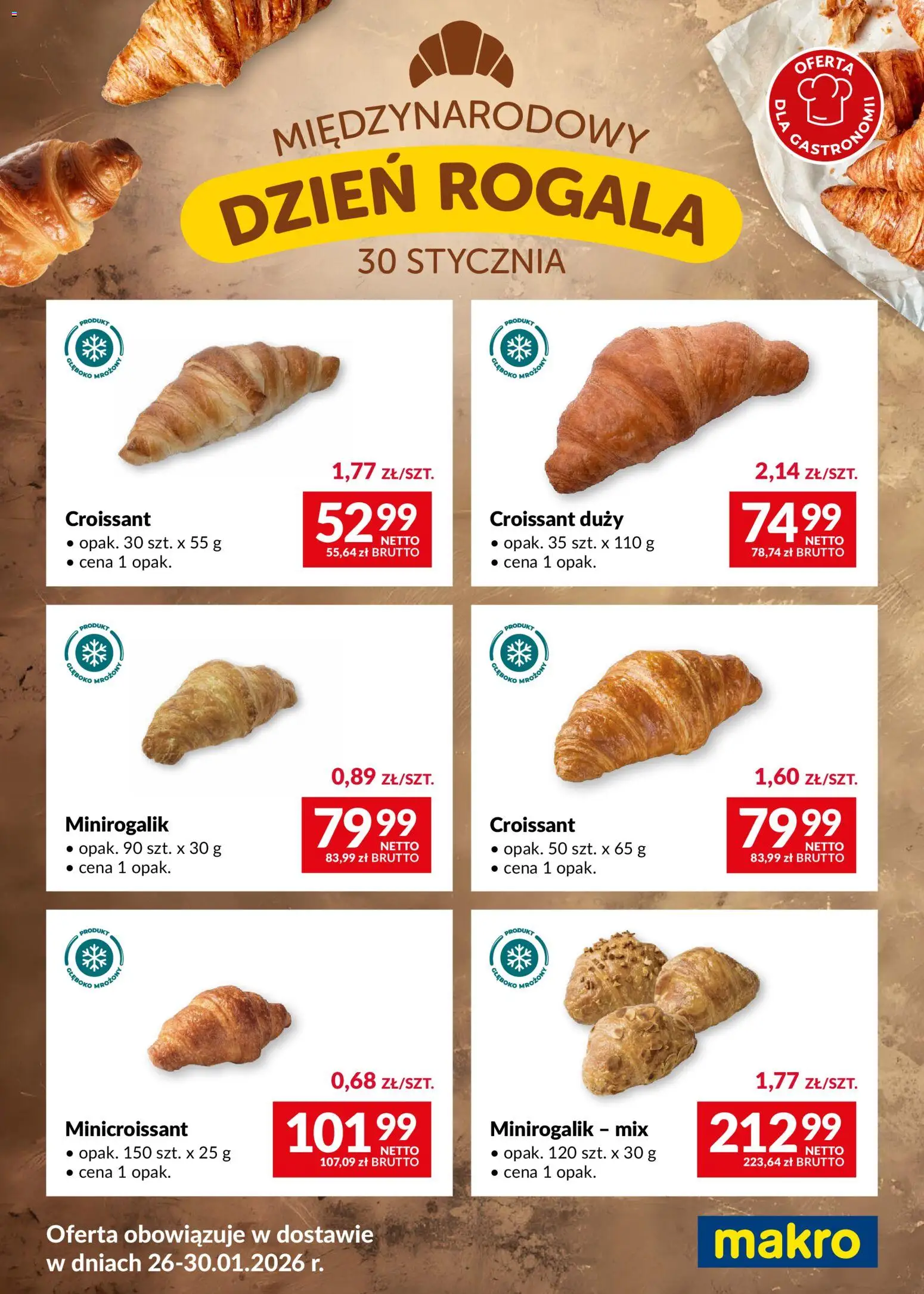 Makro Gazetka - Dzień rogala od 26.01.2026 | Strona: 1