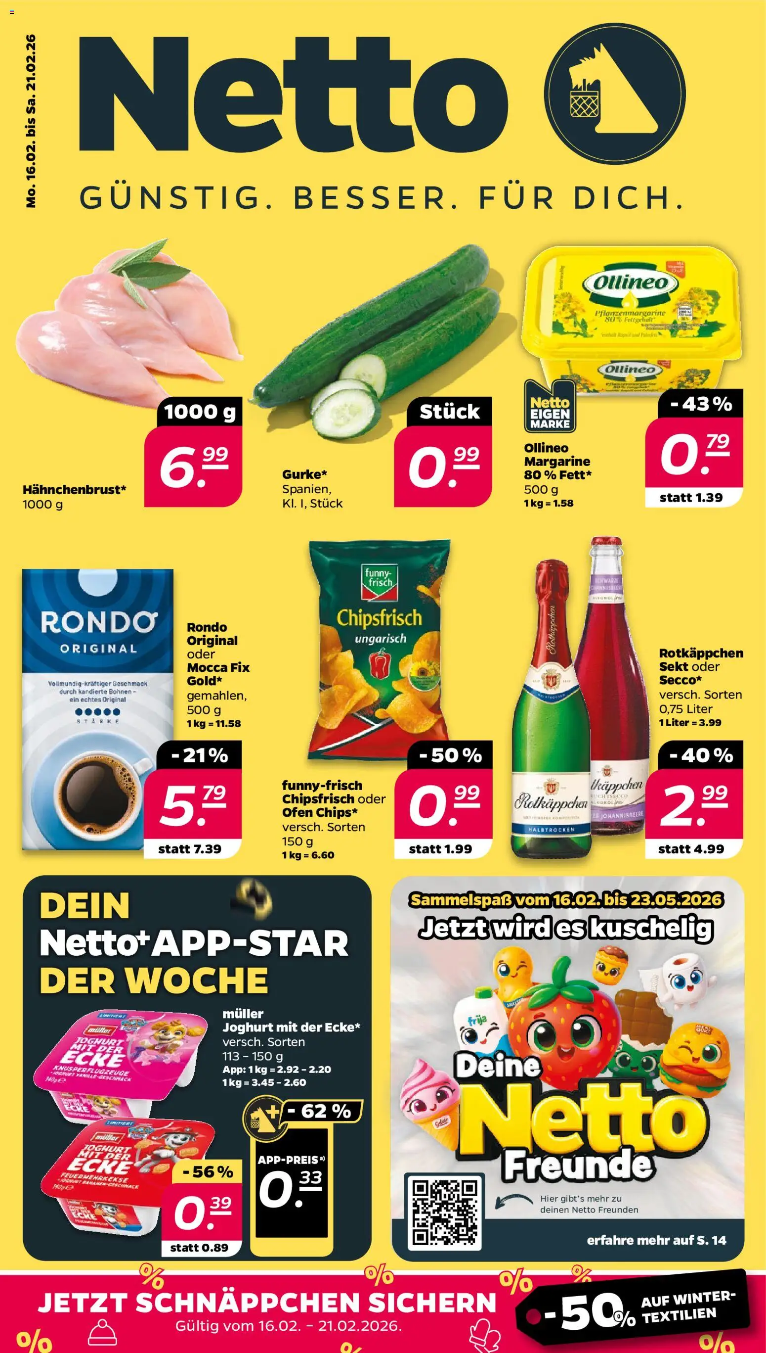 Netto Prospekt 	 – gültig ab 16.02.2026 | Seite: 1