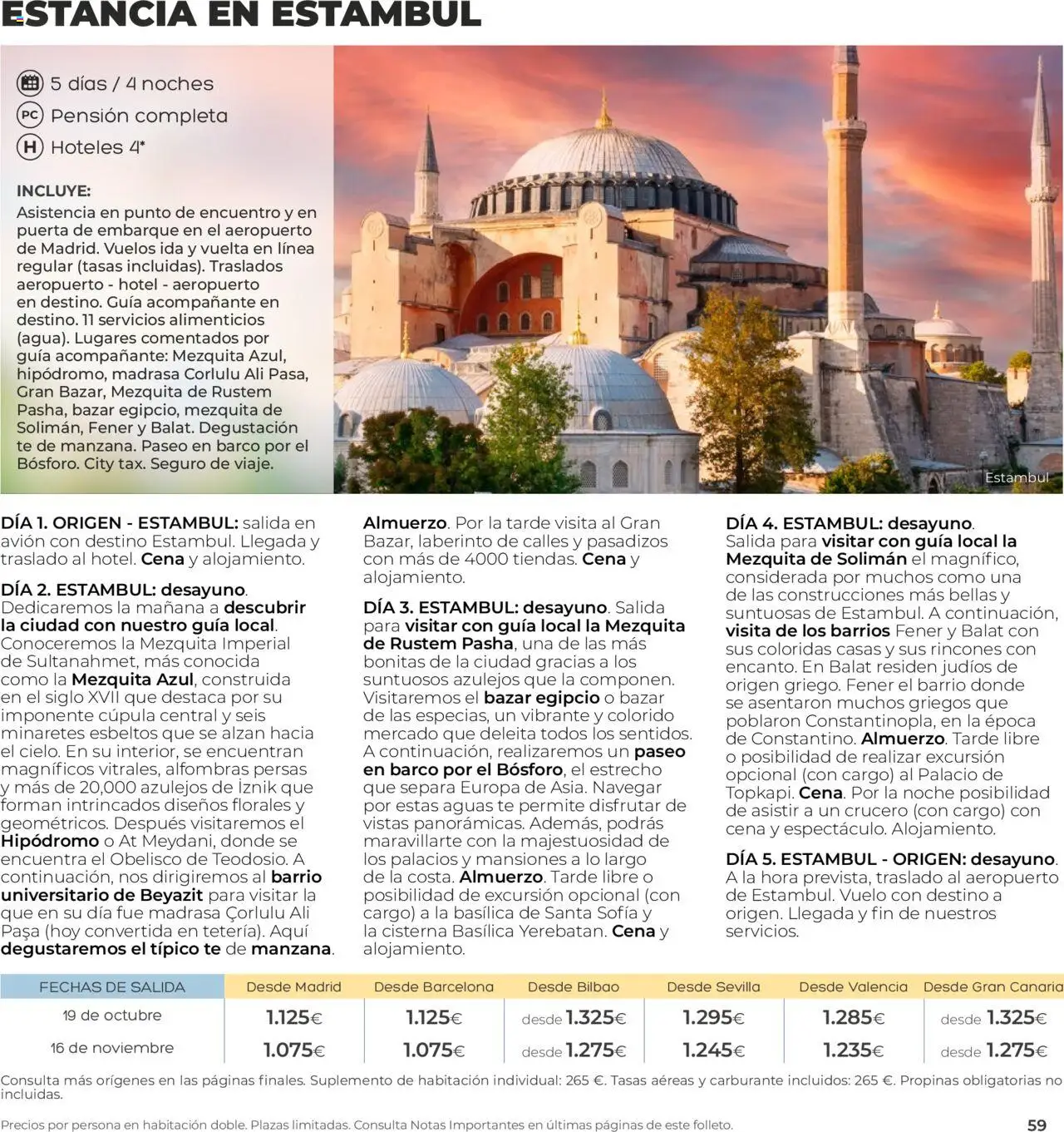 Viajes El Corte Inglés folleto │ válido desde el 01.04.2025 | Página: 59 | Productos: Té