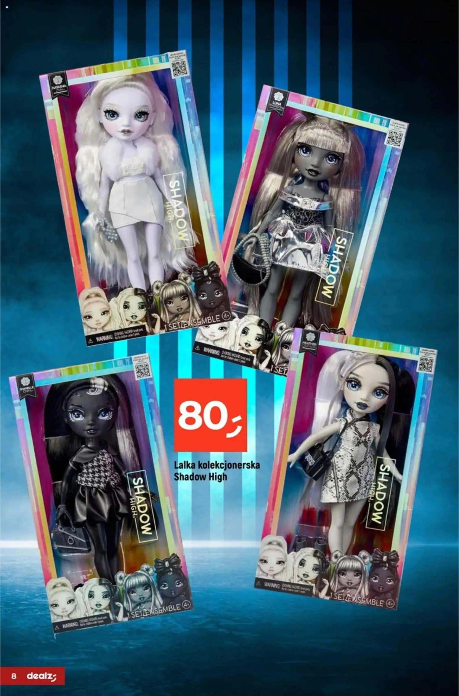 Dealz Gazetka - Zabawkowe super gwiazdy od 03.11.2025 | Strona: 8 | Produkty: Lalka