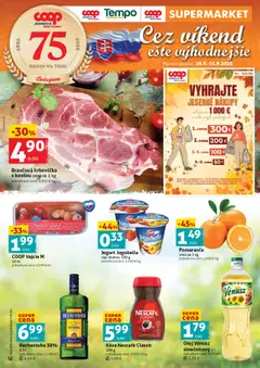 COOP Jednota leták platný od 19.09.2025