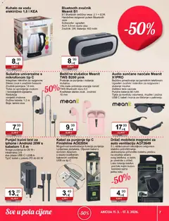 KTC - Katalog sve u pola cijene - Pregled kataloga iz trgovine KTC, vrijedi od 11.03.2026 | Stranica: 7