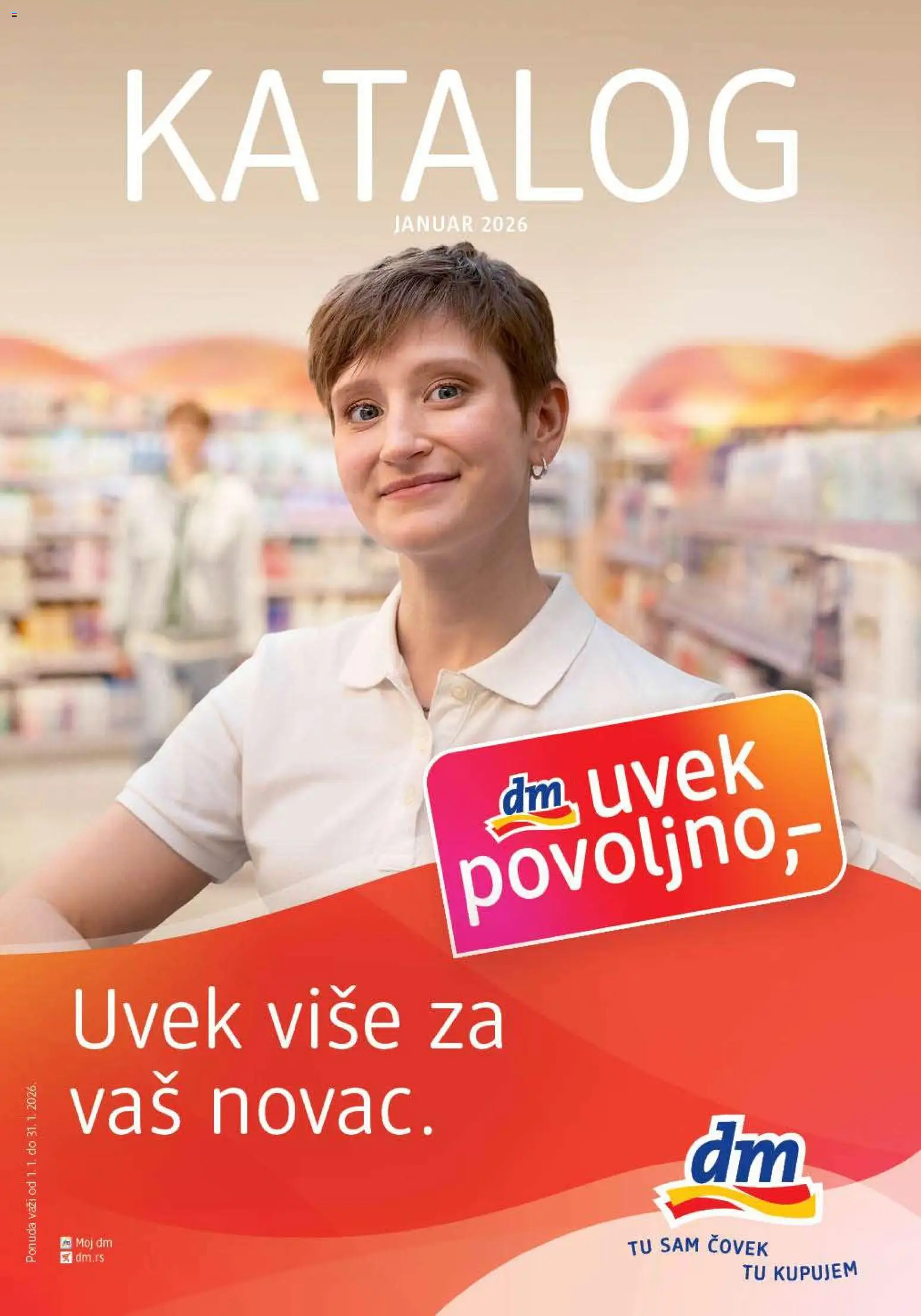 DM Drogerie katalog - važi od 01.01.2026 | Strana: 1