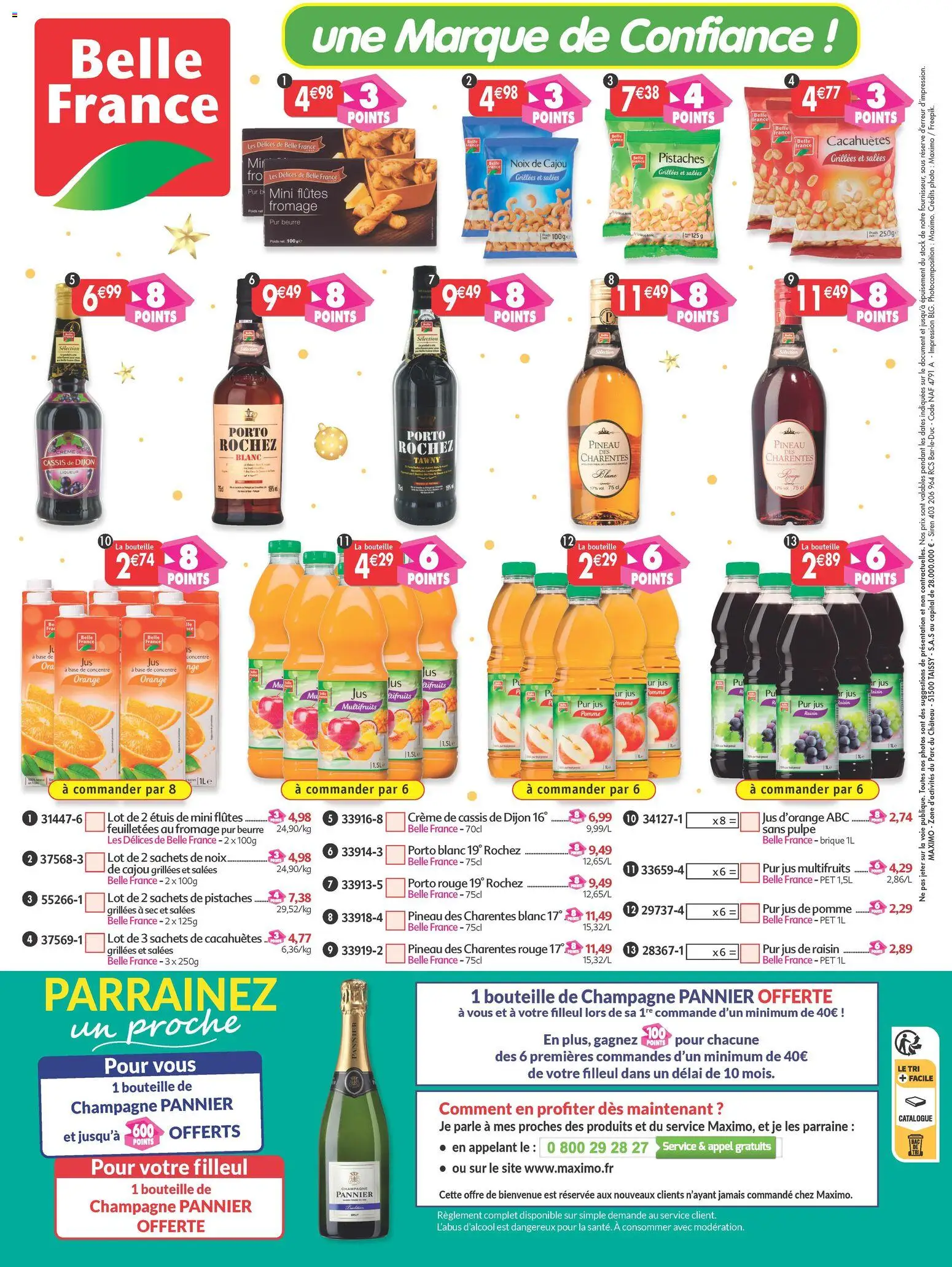 {H1} | Page: 112 | Produits: Orange, Pomme, Noix, Crème