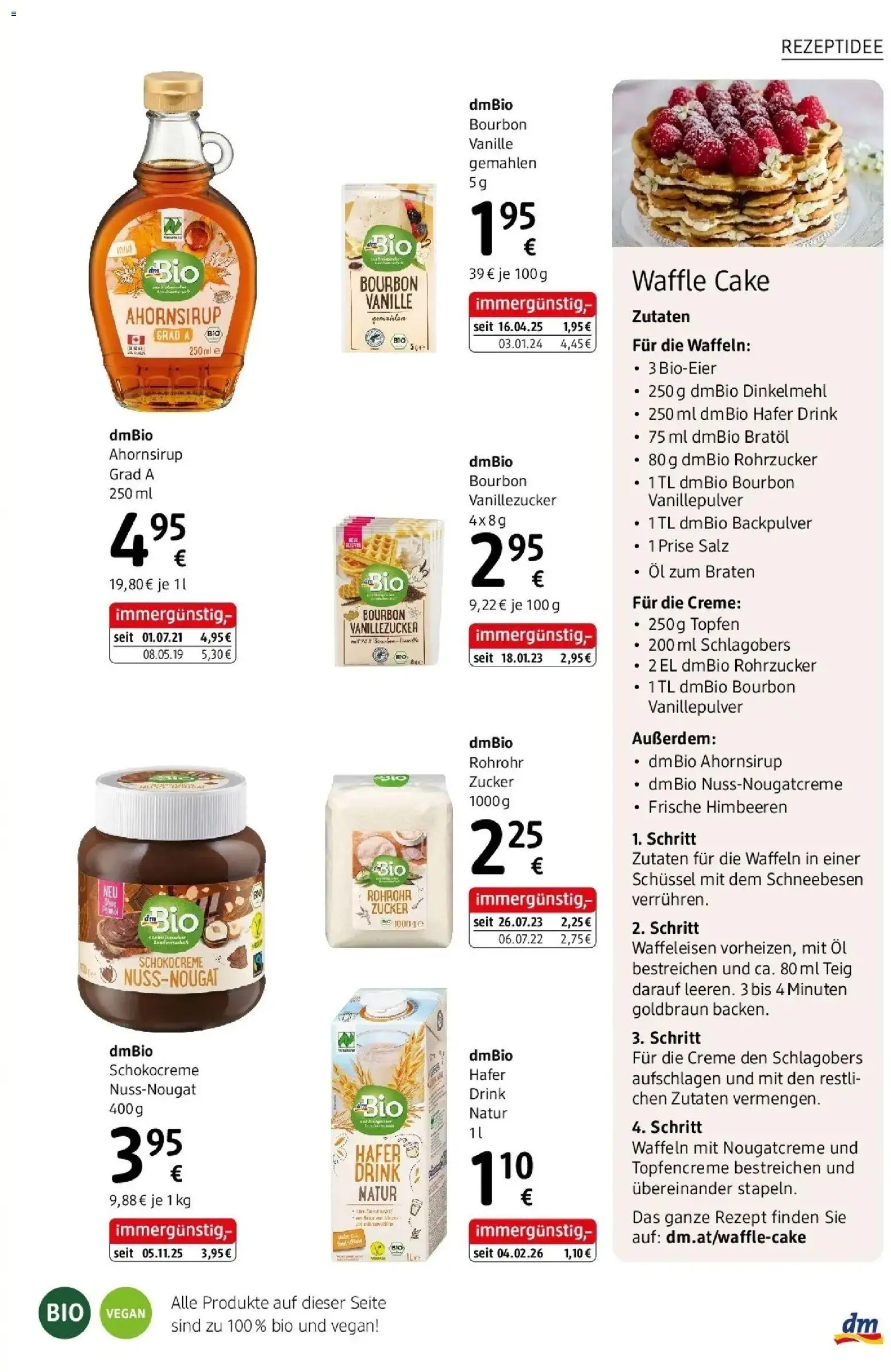 dm drogerie markt Journal Februar 2026 gültig ab 05.02.2026 | Seite: 17 | Produkte: Zucker, Rum, Creme, Bourbon