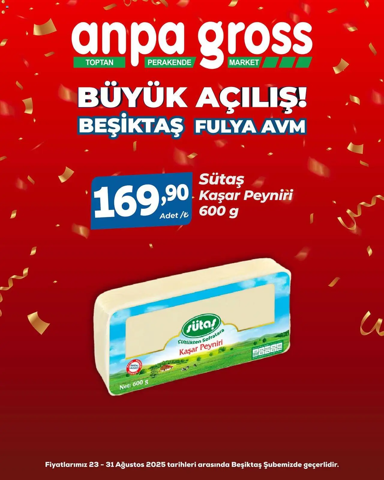 Anpa Gross Büyük Açılış - 23.08.2025 tarihinden itibaren geçerlidir | Sayfa: 31