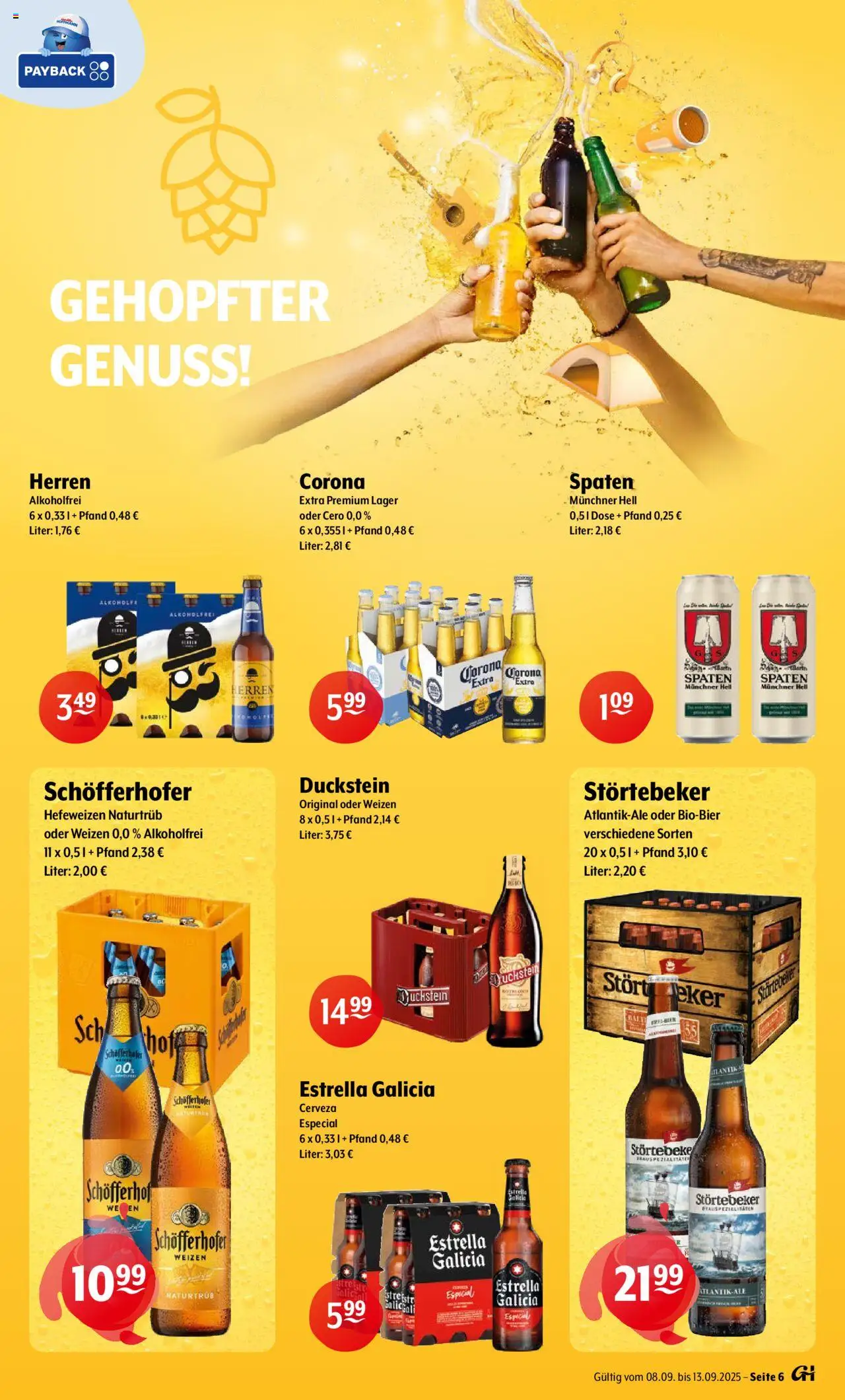 Getränke Hoffmann - Nordrhein - Westfalen – gültig ab 08.09.2025 | Seite: 6