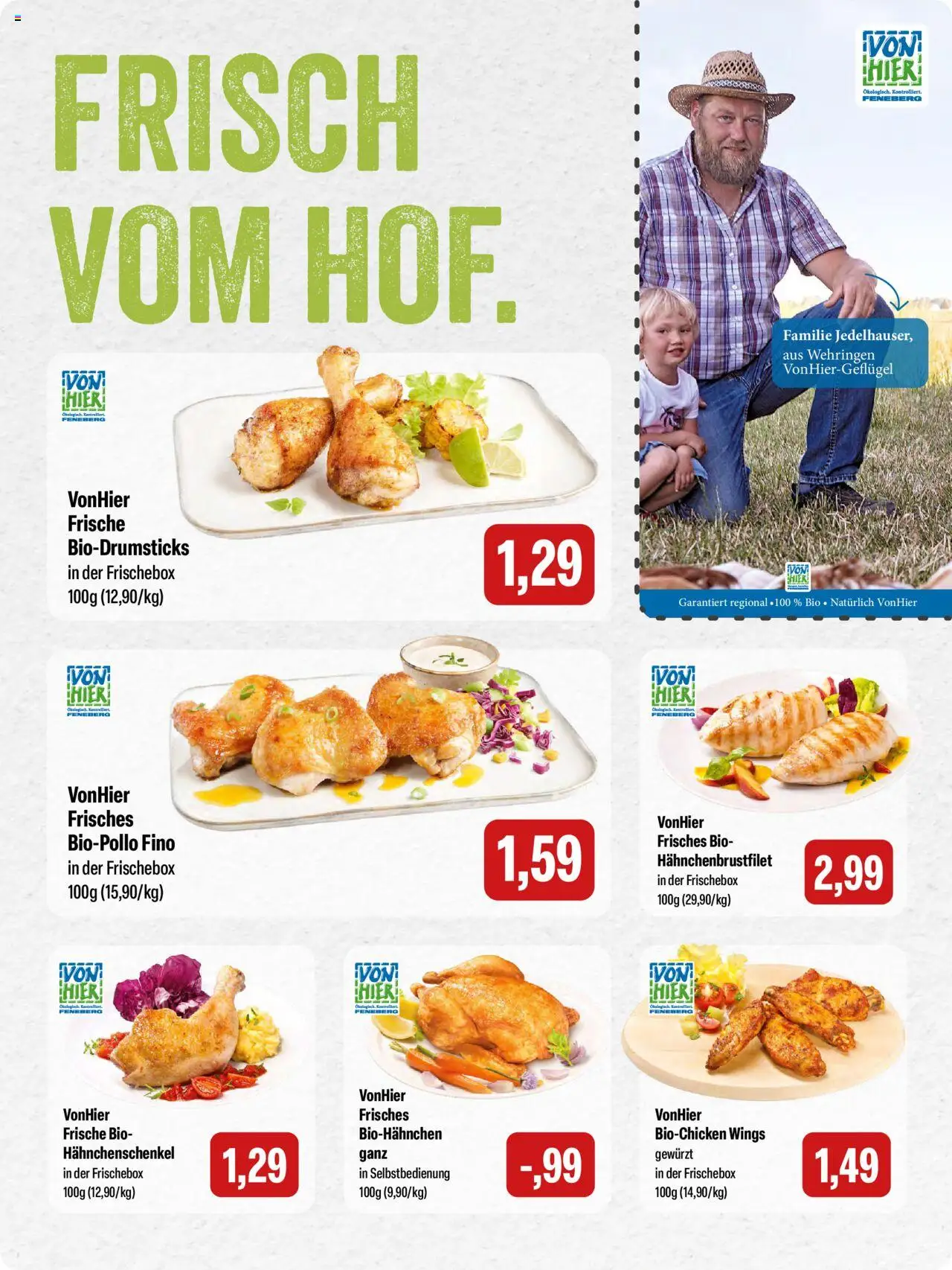 Feneberg Angebote - gültig ab dem 24.07.2025 | Seite: 4 | Produkte: Hahnchenschenkel