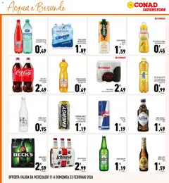 Anteprima del volantino THE DETEINATO CONAD limone/pesca 25cl, The Deteinato Conad limone/pesca 25cl valido a partire dal 11.02.2026 | Pagina: 20