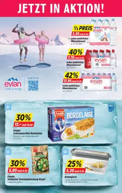 evian natürliches Mineralwasser, 6 x 1,5 Liter – gültig ab 16.09.2025 | Seite: 9 | Produkte: Mineralwasser, Demlik