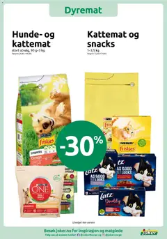 Forhåndsvisning av Joker kundeavis gyldig fra 20.01.2026 | Side: 17 | Produkter: Snacks, Датчик руху, Kattemat