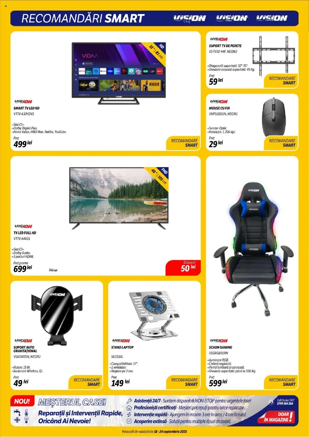 Noul catalog Flanco – valabil de la 18.09.2025 | Pagină: 19 | Produse: Laptop, Mouse, Video, Top