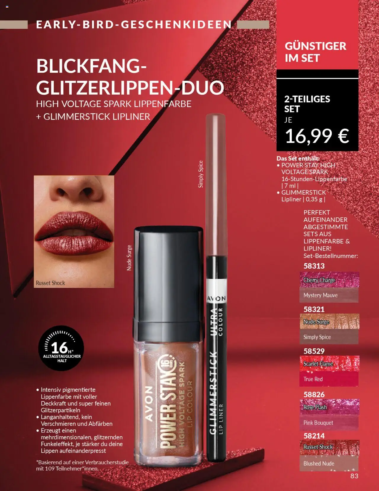 AVON Katalog Oktober 2025 – gültig ab 01.10.2025 | Seite: 85 | Produkte: Lipliner