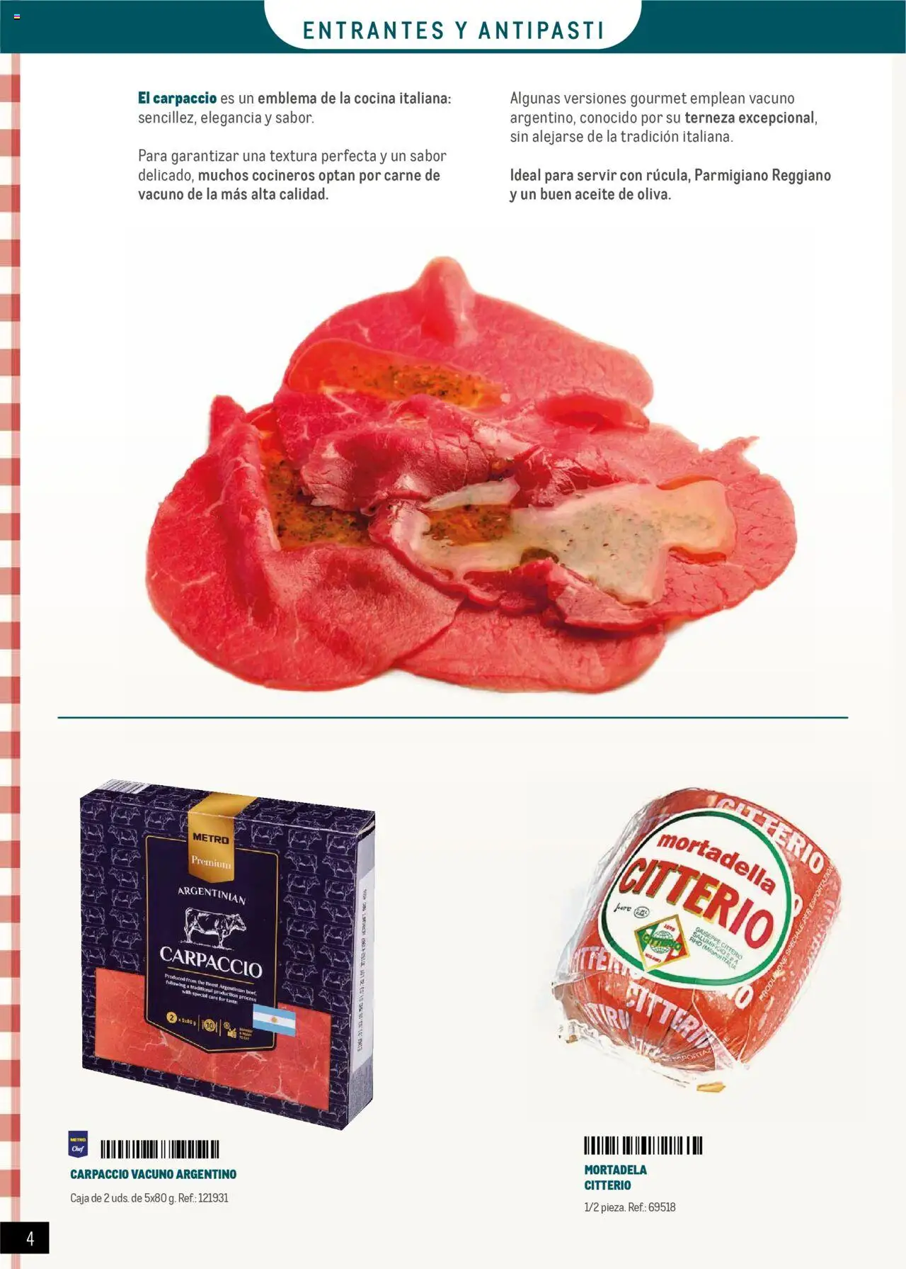 Makro - Restaurantes Italianos Canarias │ válido desde el 01.05.2025 | Página: 4 | Productos: Aceite, Cocina, Mortadela, Caja