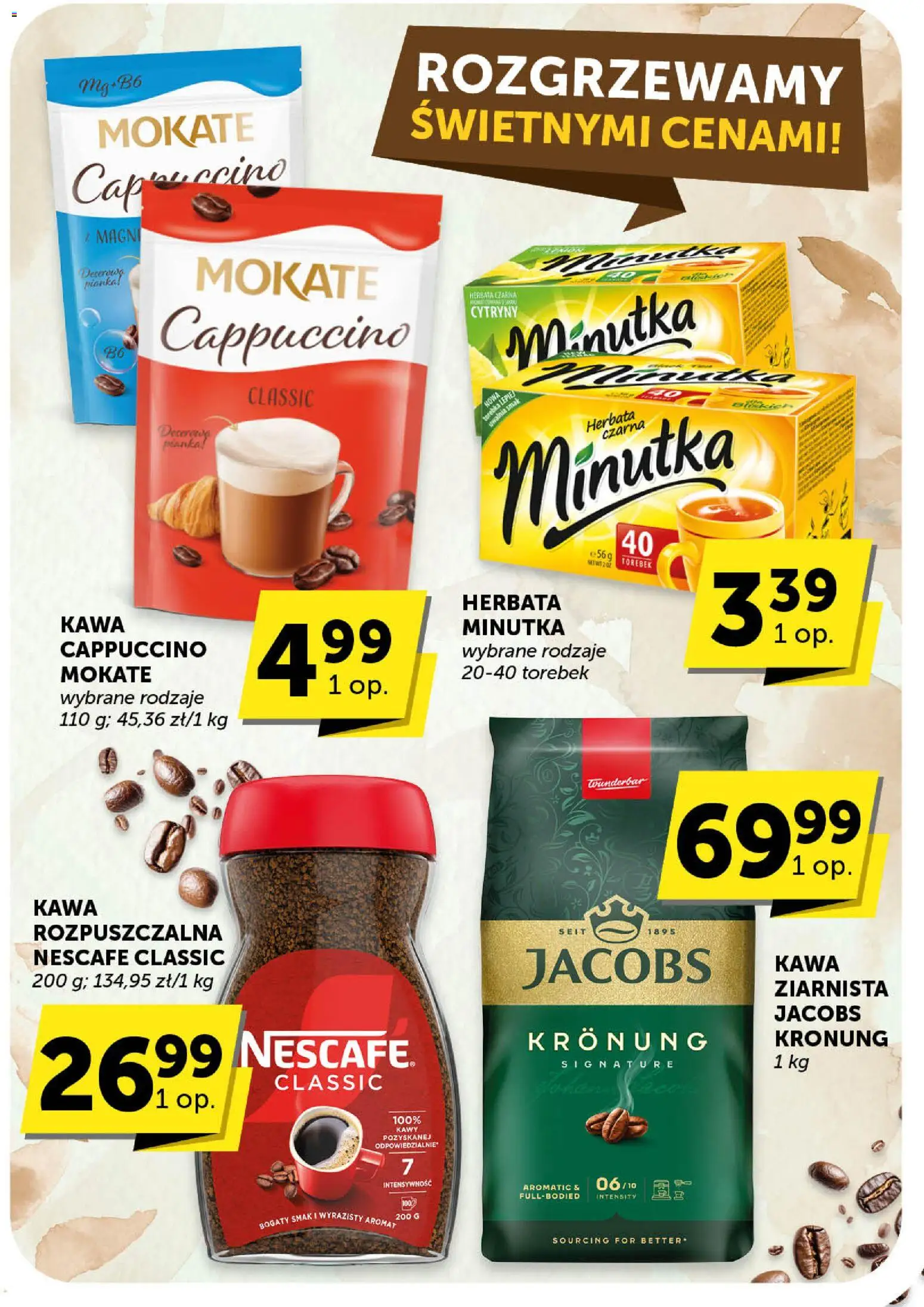 Euro Sklep Gazetka od 27.12.2025 | Strona: 31 | Produkty: Torebka, Kawa ziarnista, Cappuccino, Kawa