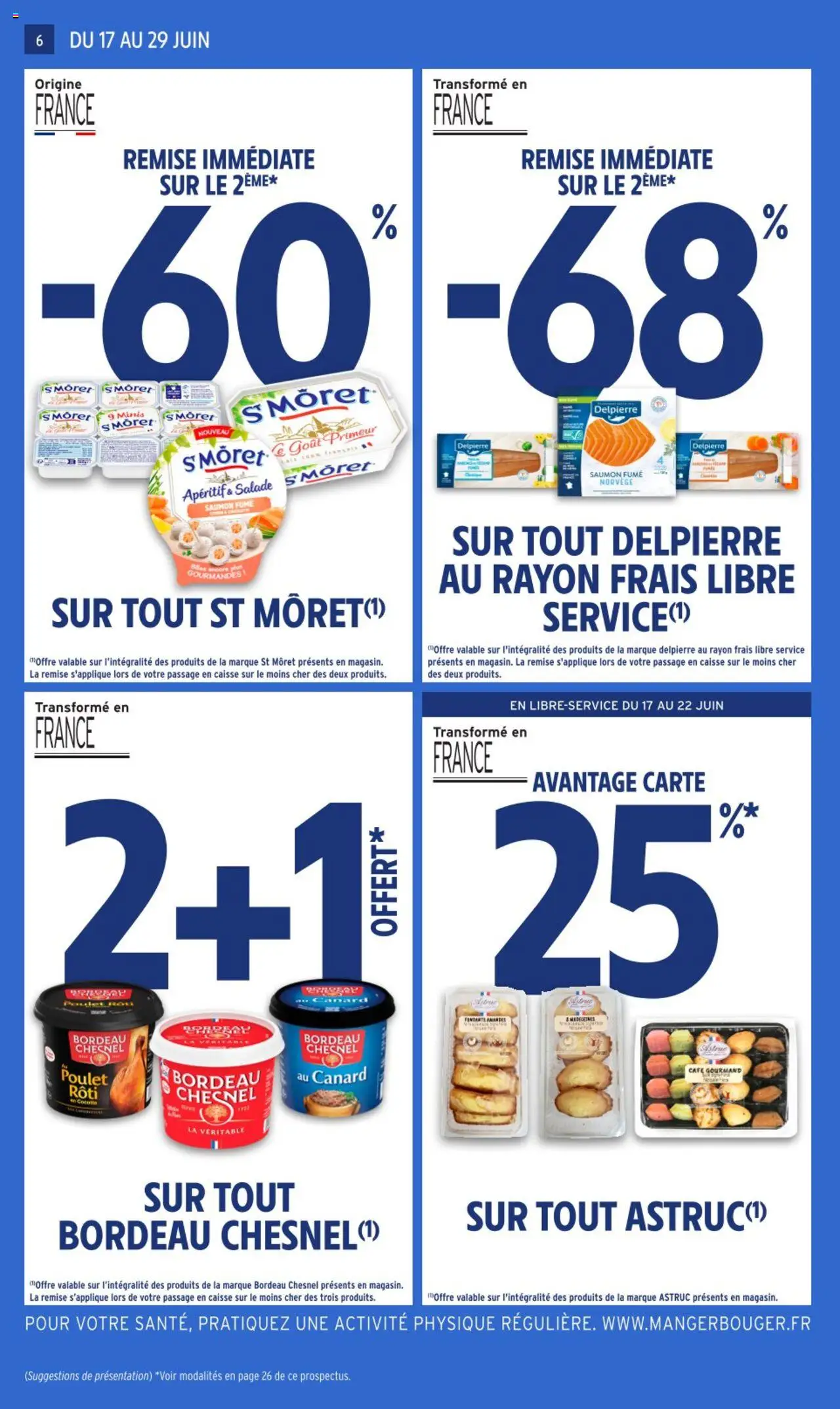  | Page: 6 | Produits: Salade, Saumon fumé, Café, Saumon