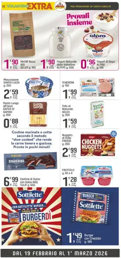 Anteprima del volantino Volantino DOK	 valido a partire dal 19.02.2026 | Pagina: 16 | Prodotti: Salsa, Suino, Prosciutto, Hamburger