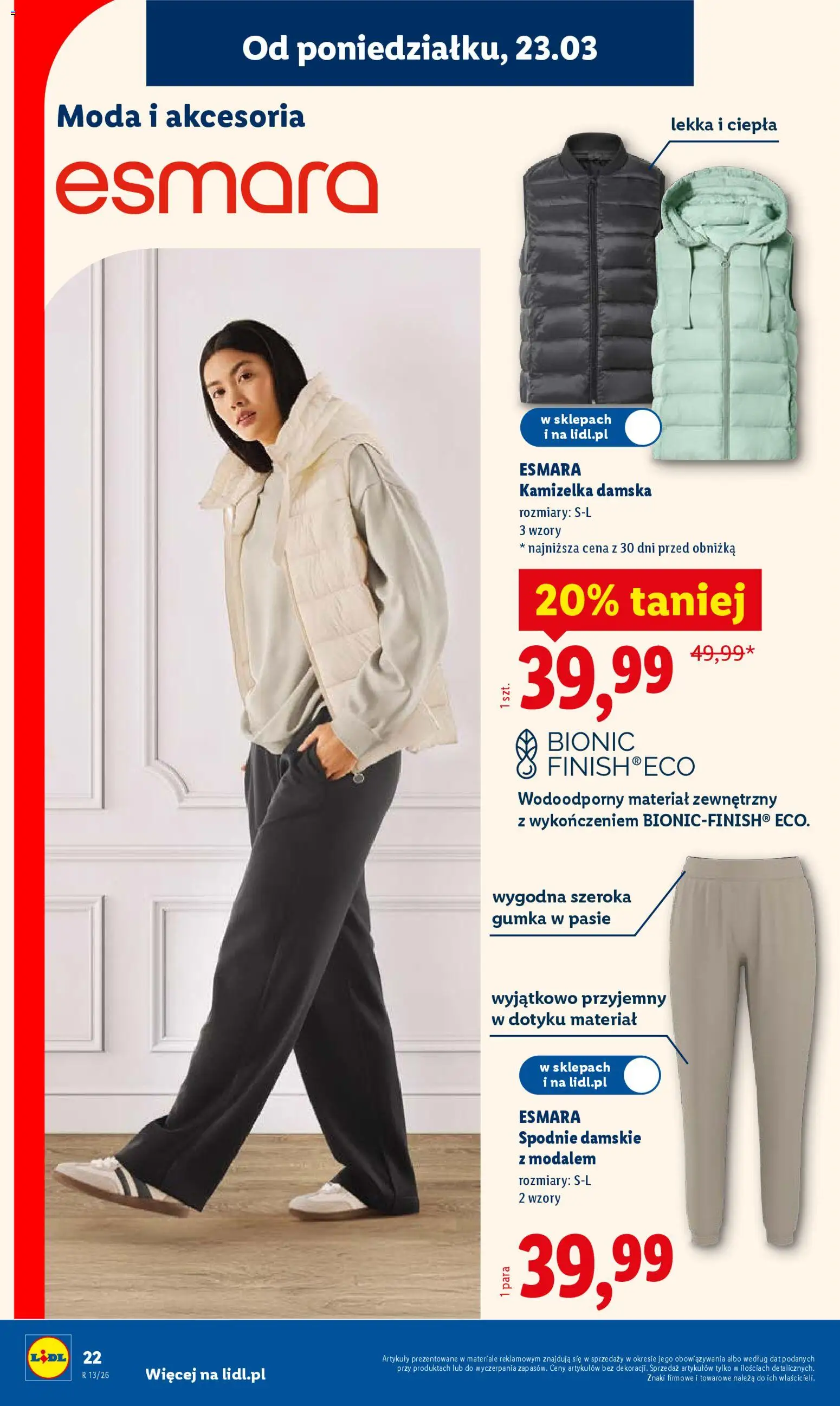 Lidl Polsko katalog od 23.03.2026 | Strana: 22