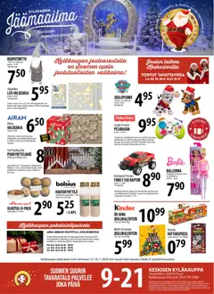 Tuuri-mainoslehti voimassa 12.11.2025 alkaen