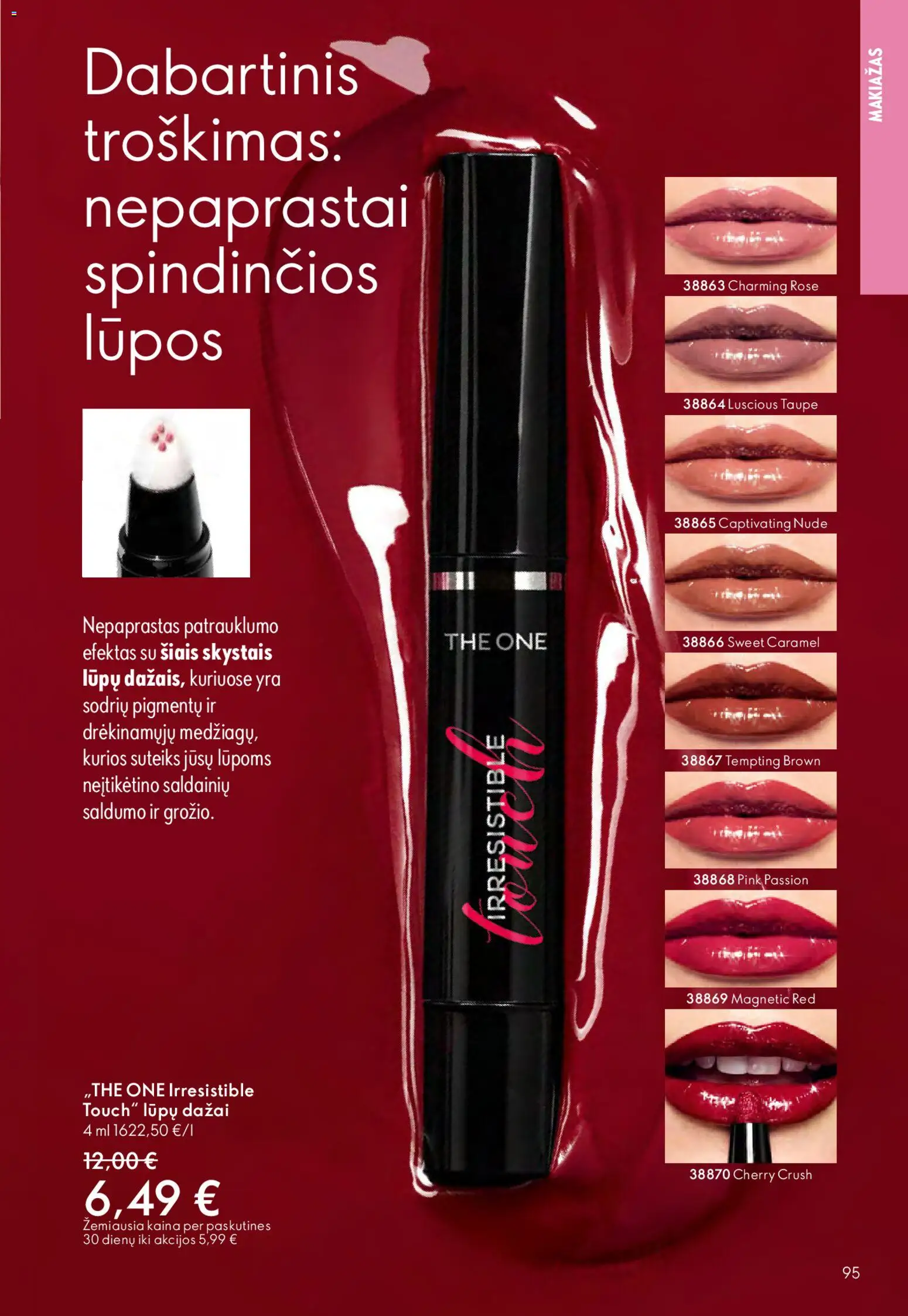 Oriflame akcijos nuo 01.04.2026 | Puslapis: 95 | Prekių: Makiažas