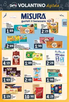 Anteprima del volantino Volantino Decò	 valido a partire dal 02.12.2025 | Pagina: 32 | Prodotti: Tè, Latte, Miele, Merendine