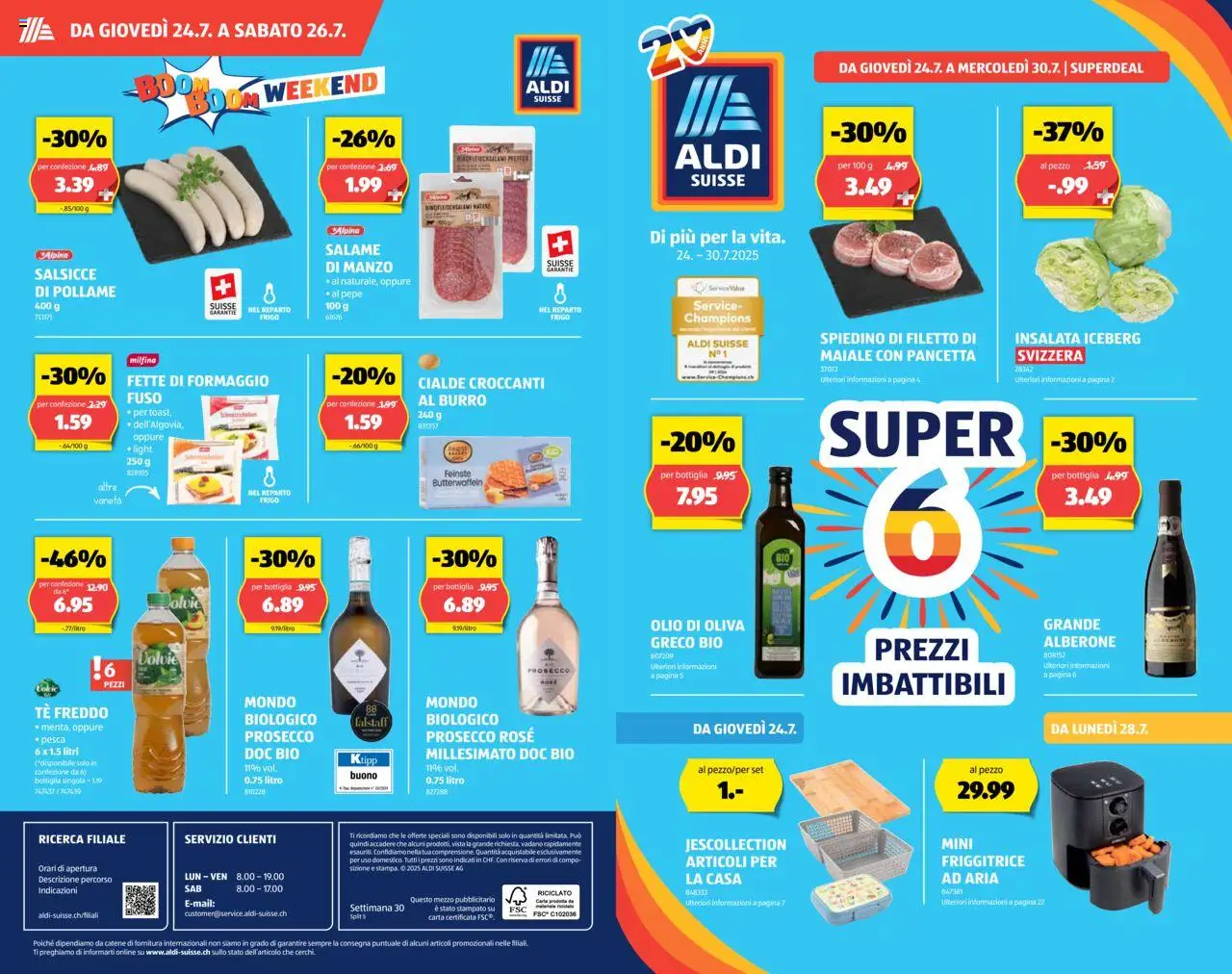 Aldi - Volantino ab 24.07.2025 | Seite: 1