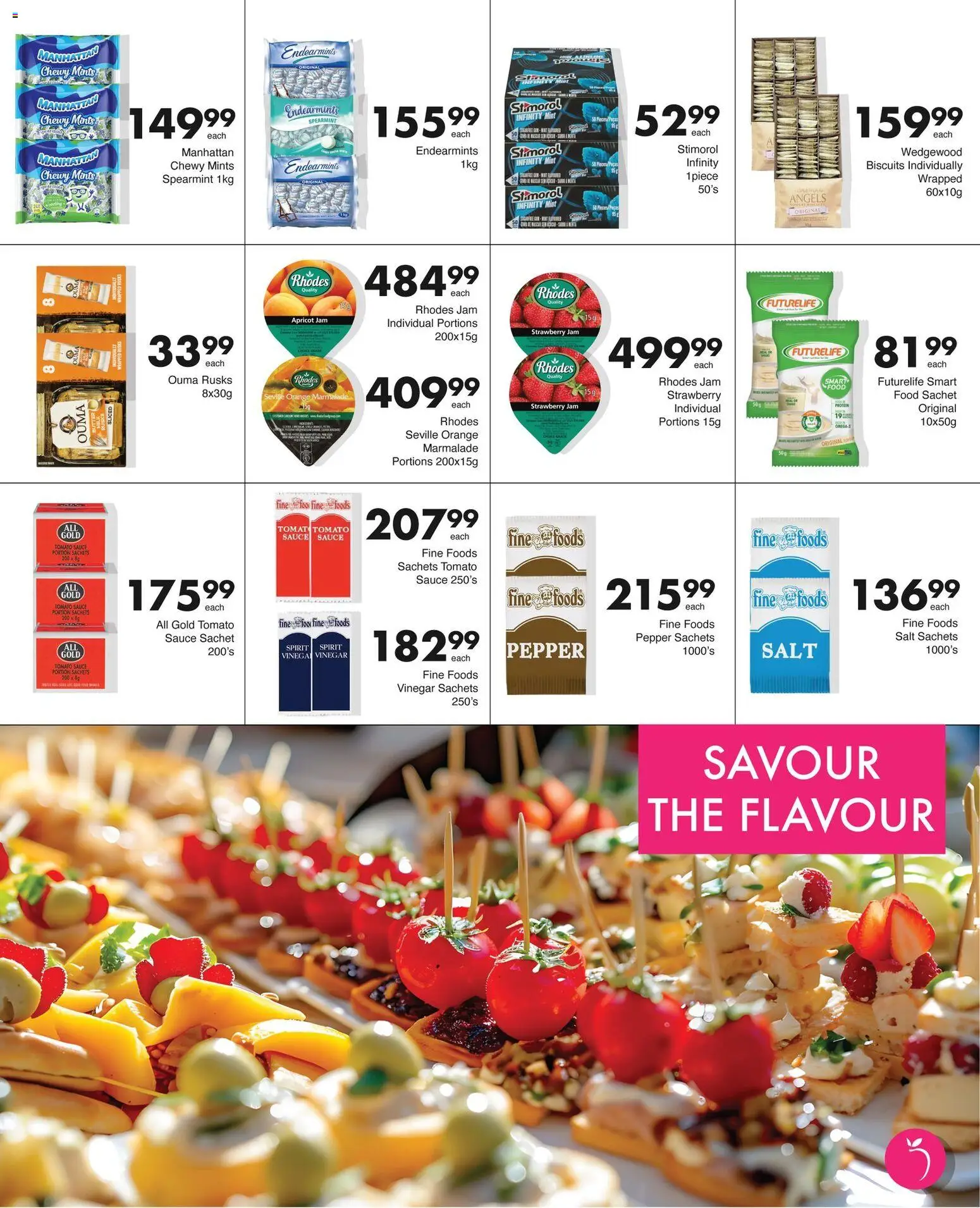 New Save catalogue – valid from 02.03.2026 | Page: 15 | Products: Marmalade, Rusks, Sauce, Salt