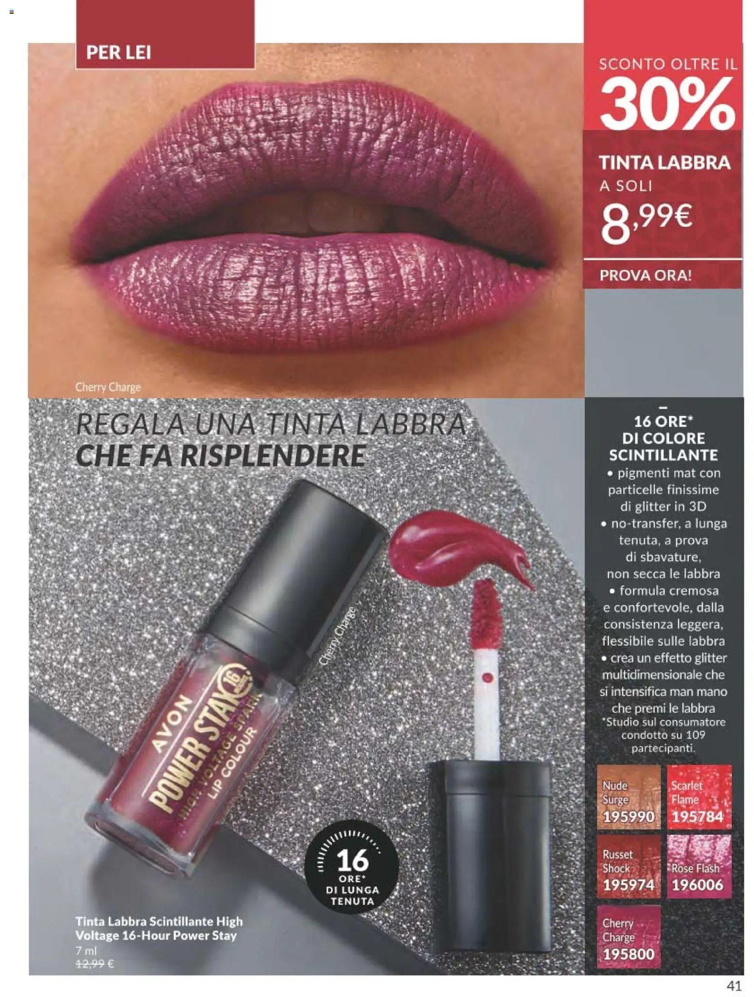 Volantino Avon del 01.11.2025 | Pagina: 41