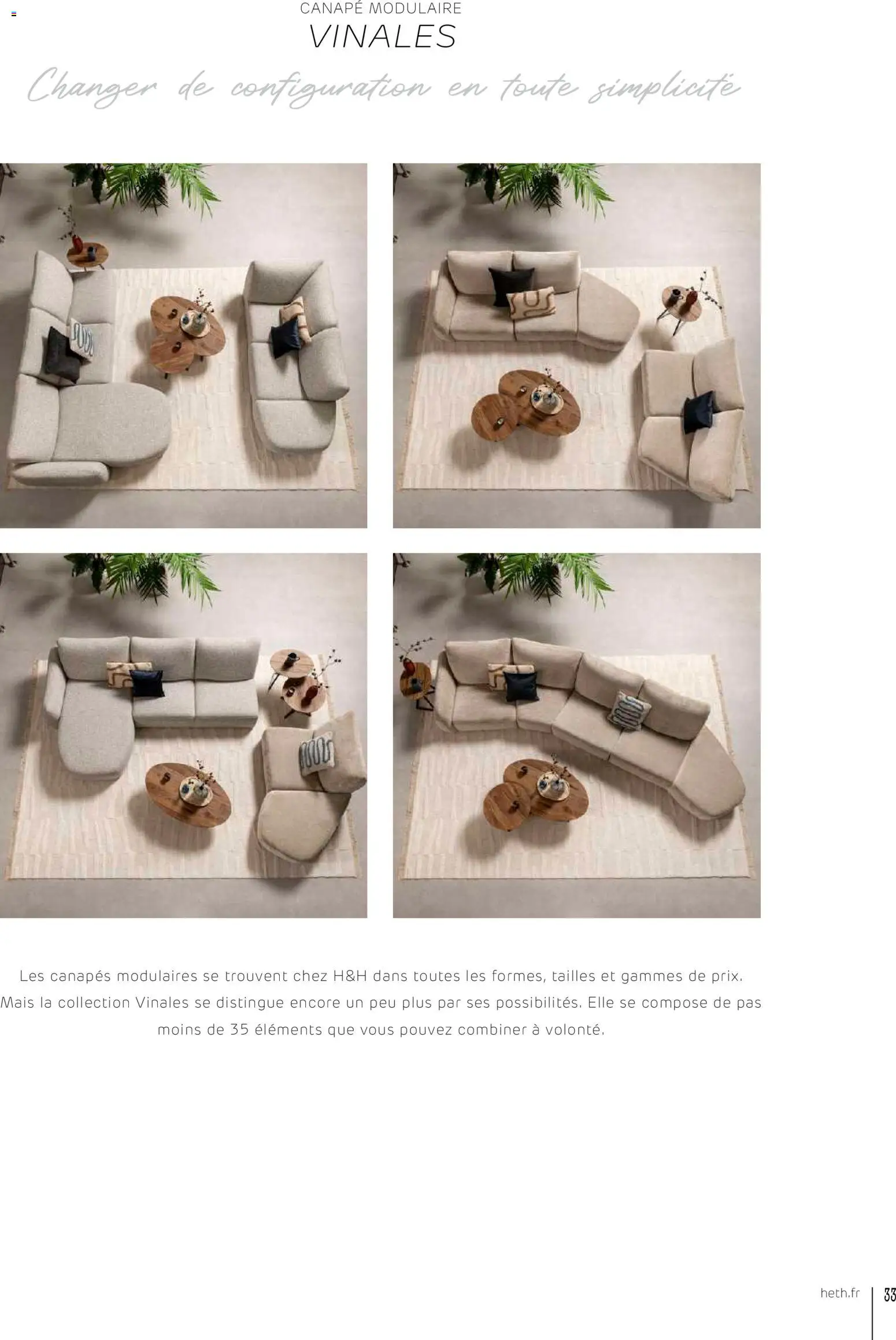 {H1} | Page: 33 | Produits: Mais, Canapé