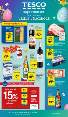 Náhled letáku Tesco leták - Supermarket od 18.03.2026