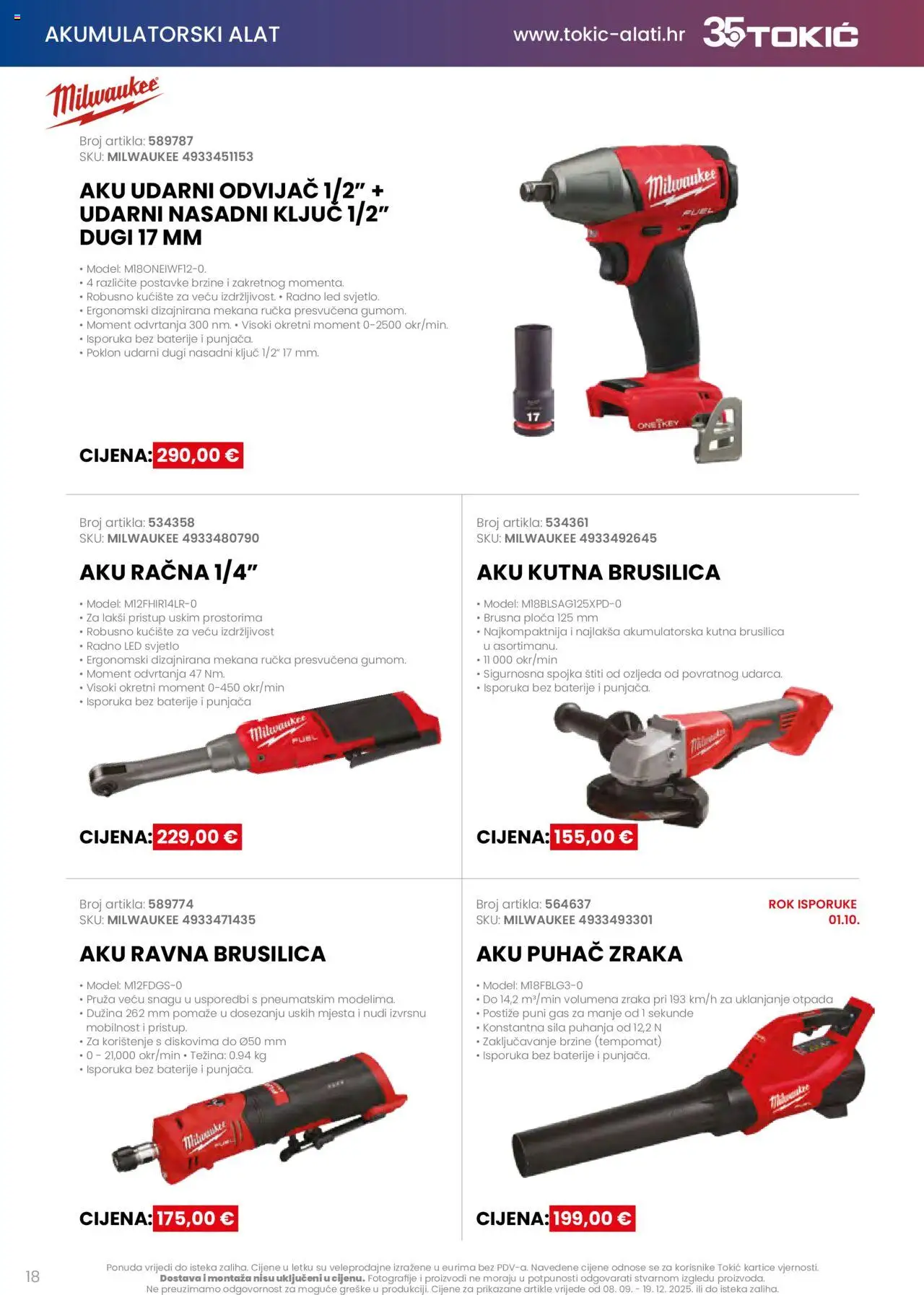 Tokić katalog | vrijedi od 08.09.2025 | Stranica: 18