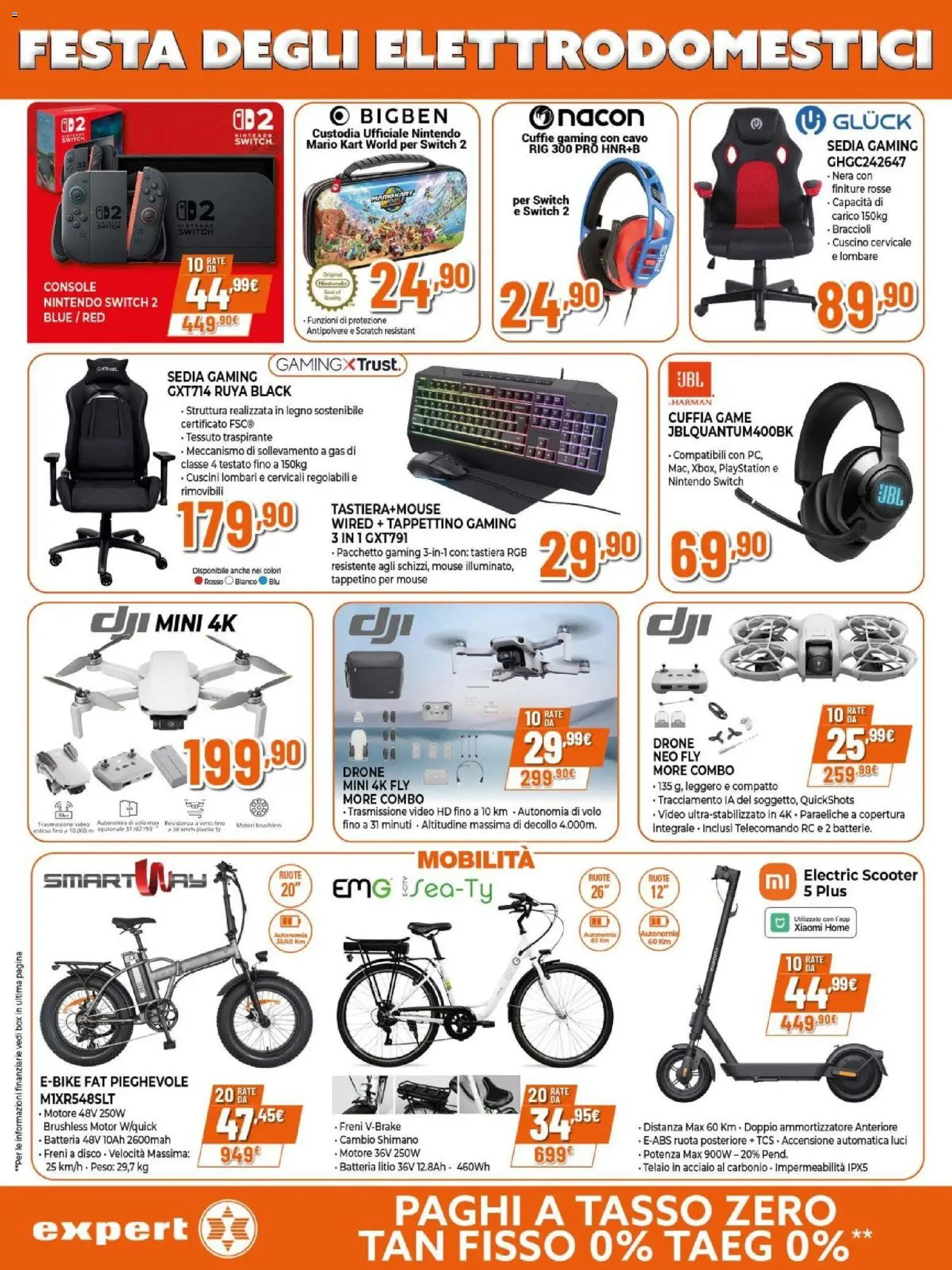 Volantino Expert del 12.03.2026 | Pagina: 25 | Prodotti: Telecomando, Cavo, Cuscino, Batteria