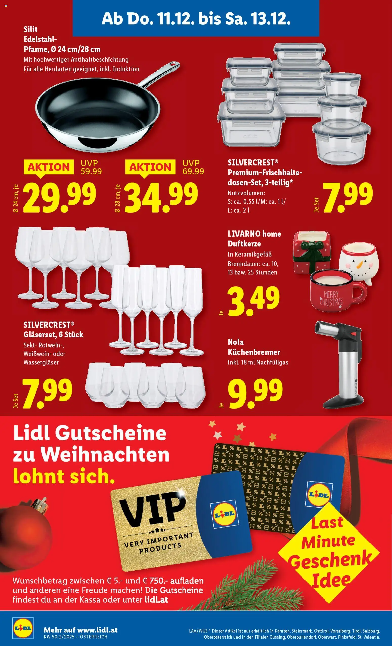 Lidl Flugblatt - Altenmarkt im Pongau, St. Johann im Pongau, Zell am See gültig ab 11.12.2025 | Seite: 28 | Produkte: Häränliha