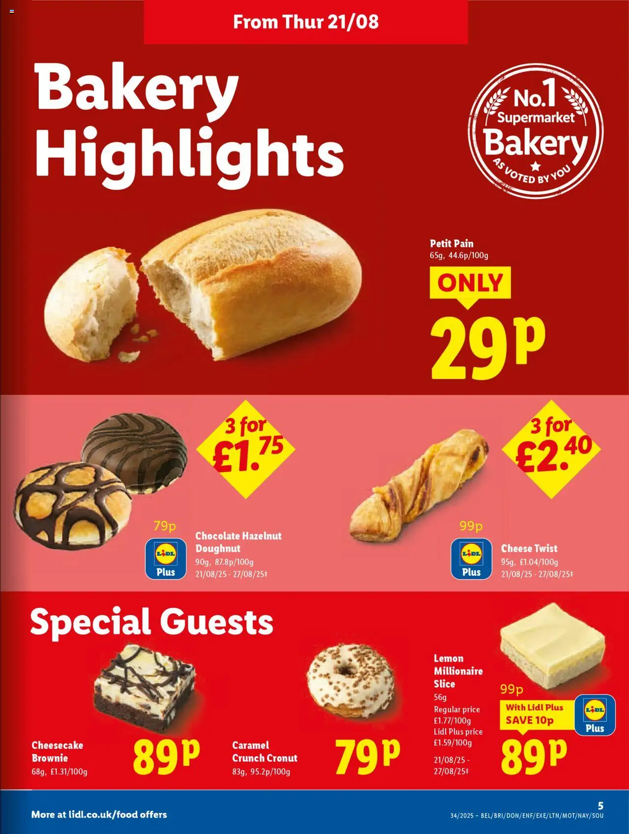  | Page: 5 | Products: Cheese, Chocolate, Bakery, Lemon