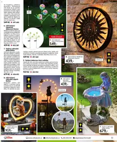 Náhled letáku Velký Košík katalog duben 2026 od 01.04.2026 | Strana: 33 | Produkty: Zápich, Baterie, LED, Dekorace