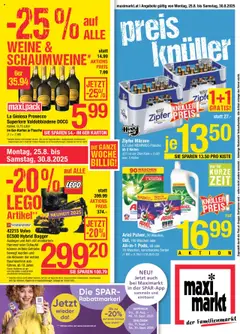 Vorschau von dem Prospekt - Maximarkt Flugblatt gültig ab 25.08.2025