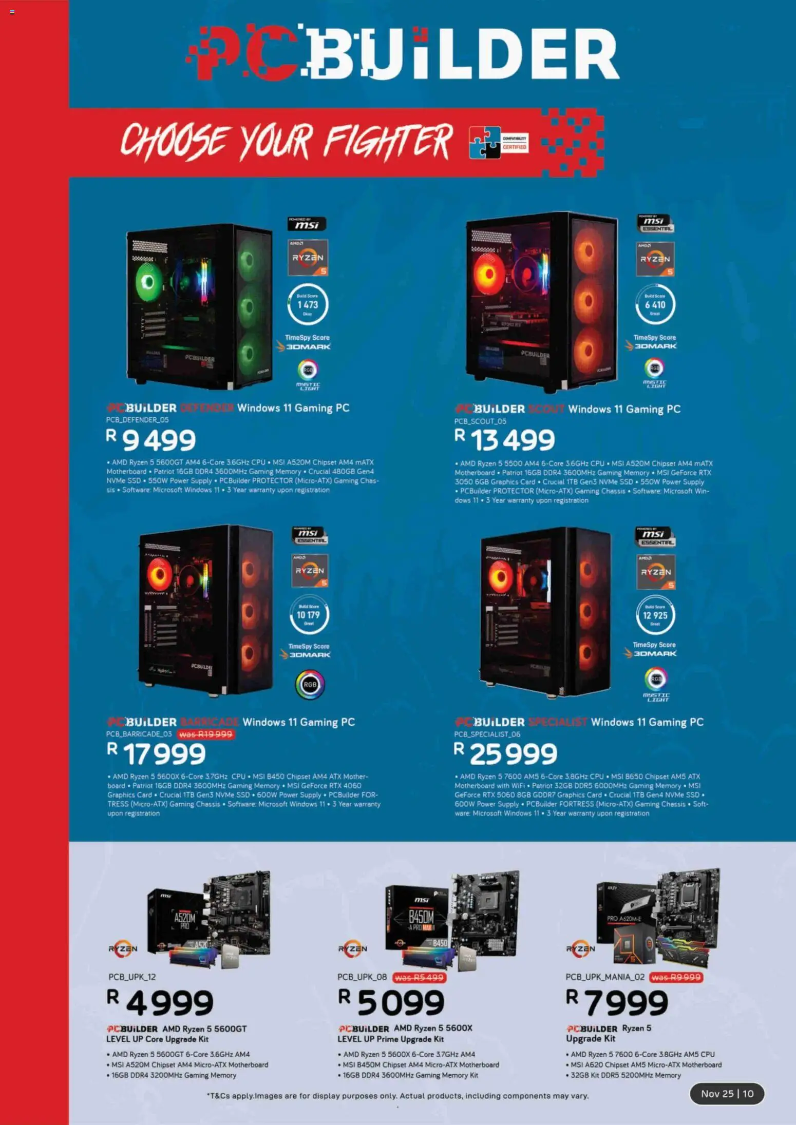New Computer Mania catalogue – valid from 01.11.2025 | Page: 11 | Products: PC, Light