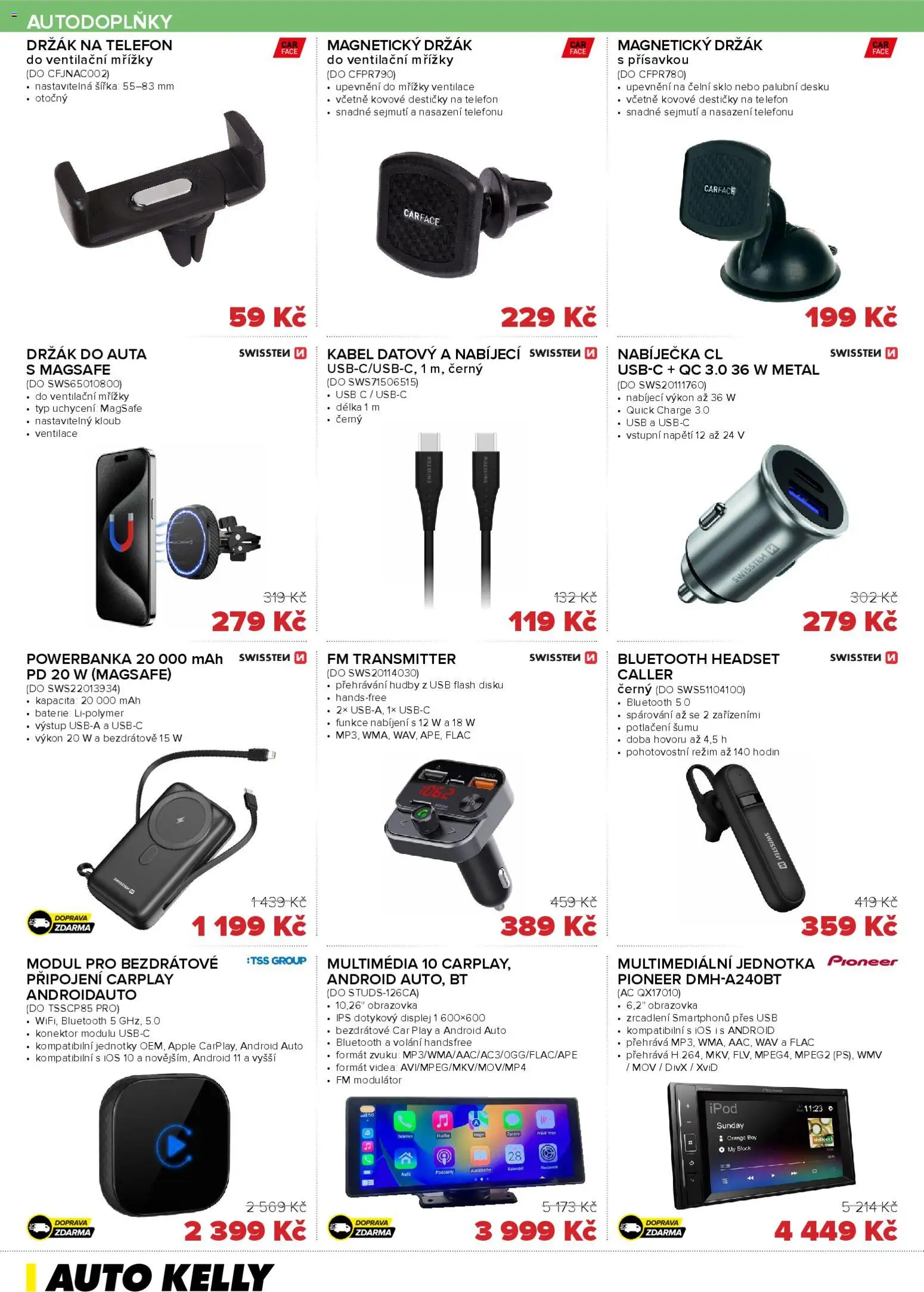 Auto Kelly leták od 28.04.2026 | Strana: 12 | Produkty: Powerbanka, Kabel, Apple, Konektor