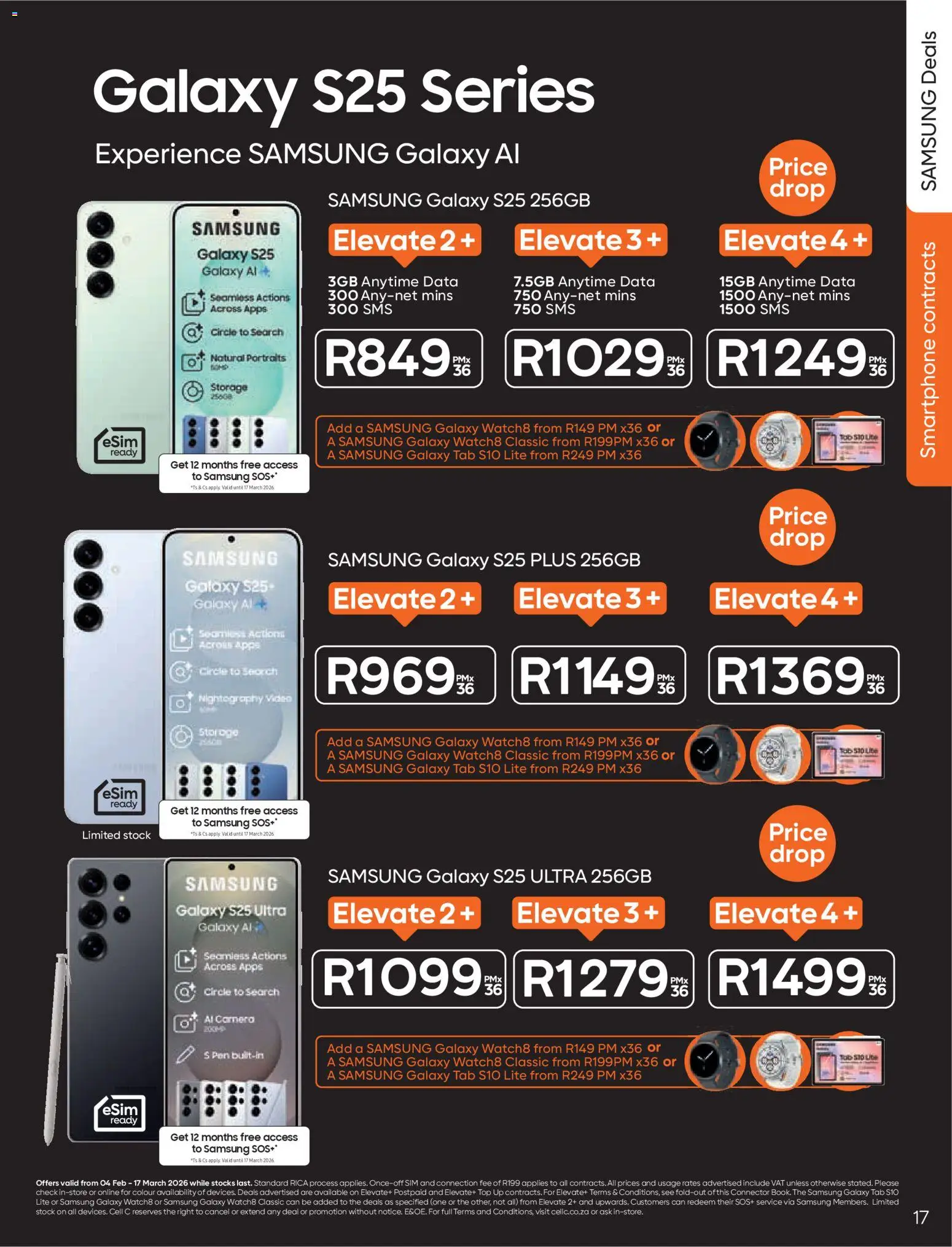 New Cell C catalogue – valid from 04.02.2026 | Page: 19