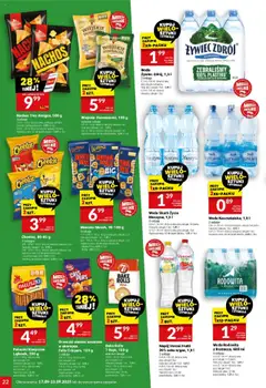 Twój Market Gazetka od 17.09.2025 | Strona: 22 | Produkty: Karta, Nachos, Paluszki, Pizza