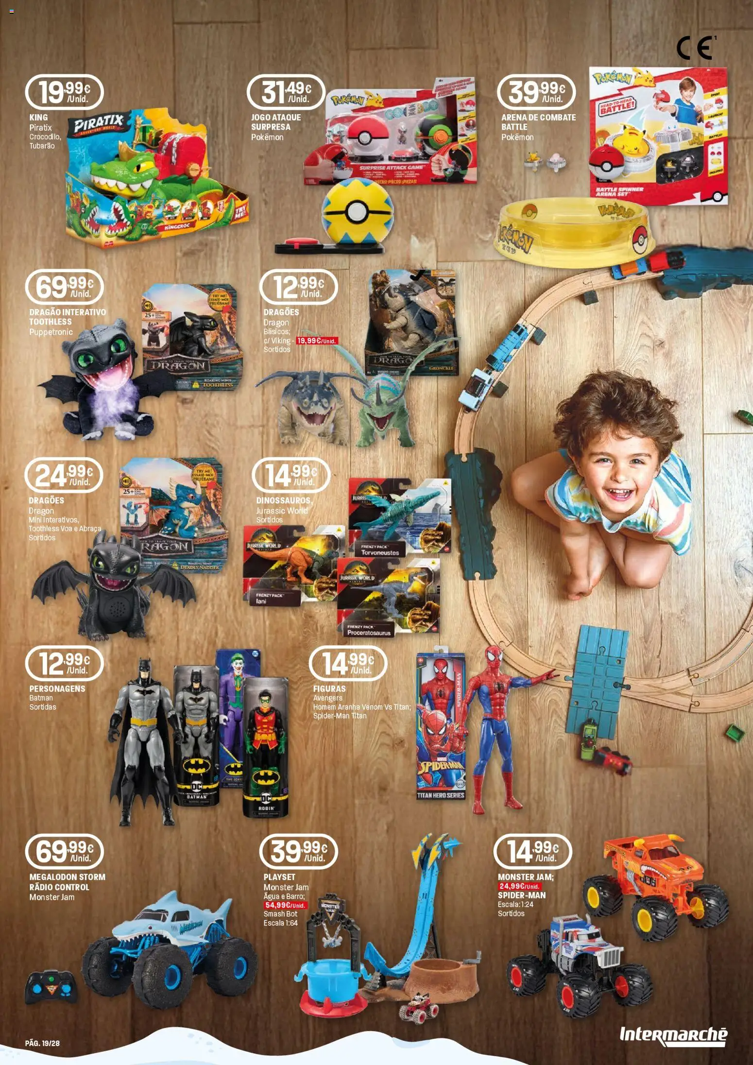 Intermarché - Brinquedos Super │ válido de 13.11.2025 | Página: 19 | Produtos: Agua, Rádio