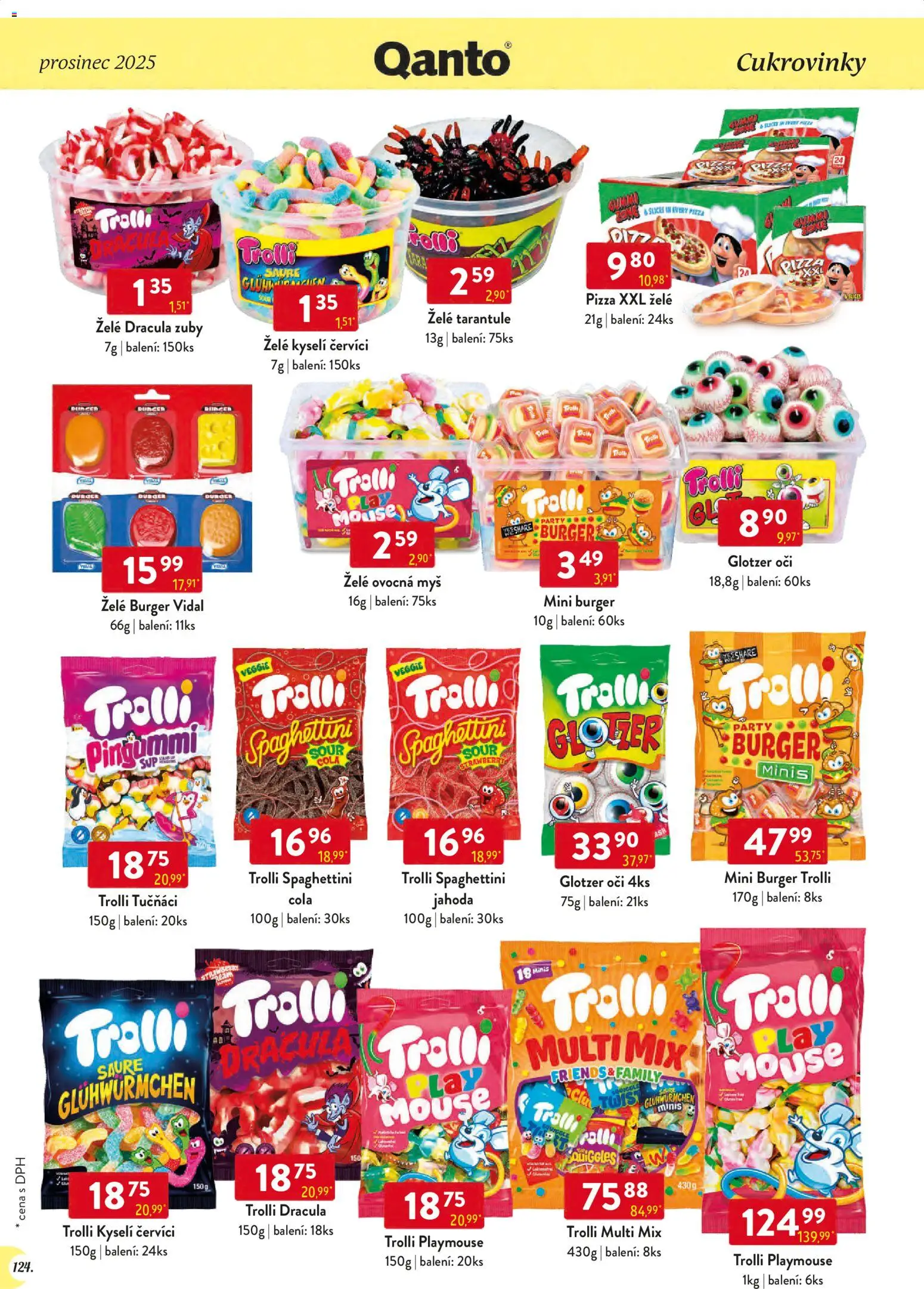 Astur & Qanto leták - Velkoobchod 12/2025 od 01.12.2025 | Strana: 124 | Produkty: Veggie, Pizza, Pizza XXL, Cola