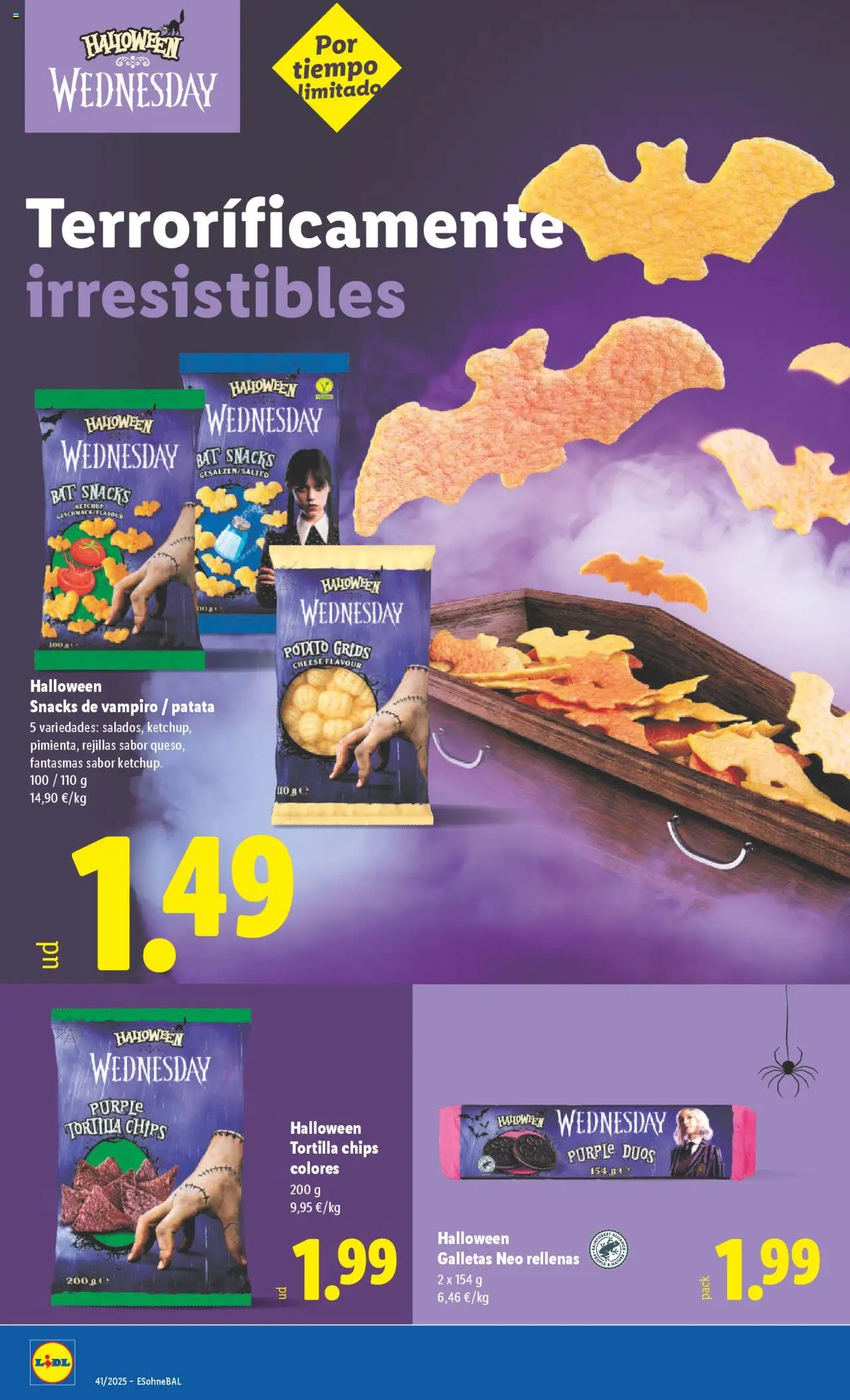 Lidl catálogo MAD │ válido desde el 06.10.2025 | Página: 36 | Productos: Galletas